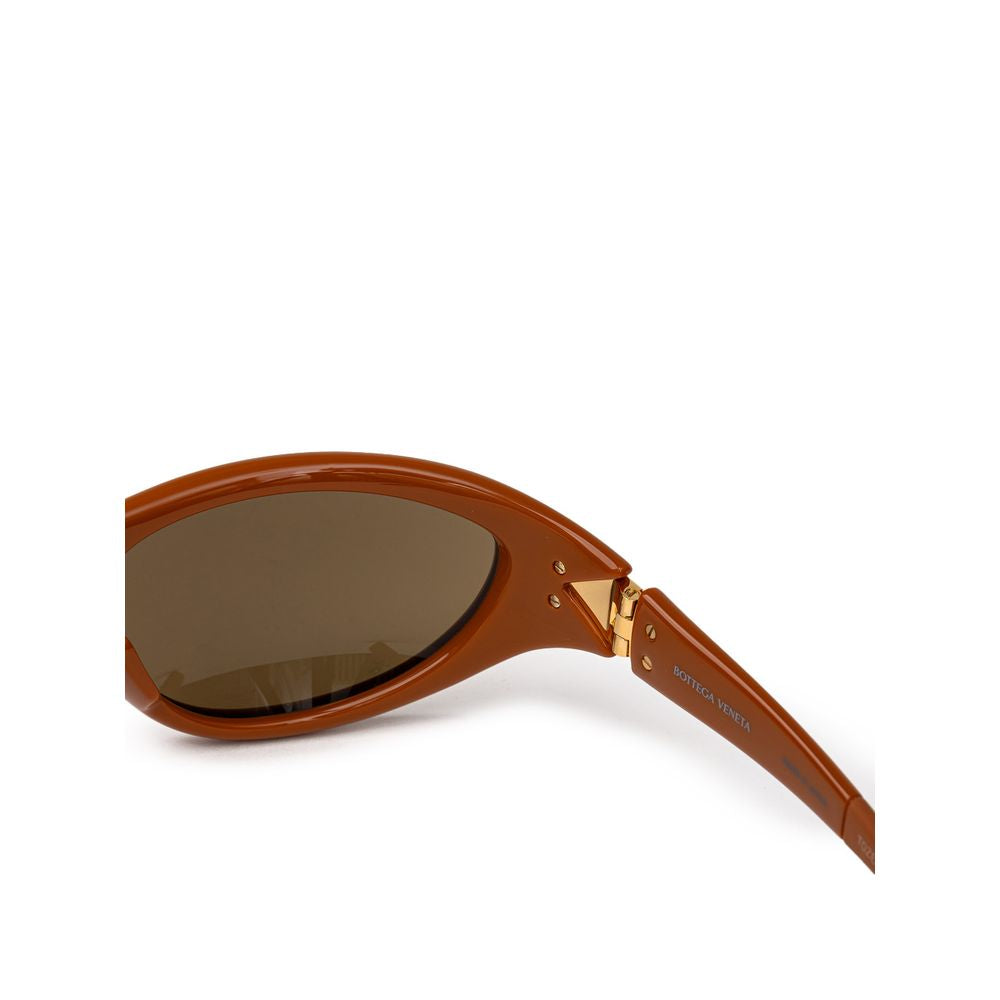 Bottega Veneta Brown Acetate Sunglass Glam Steals
