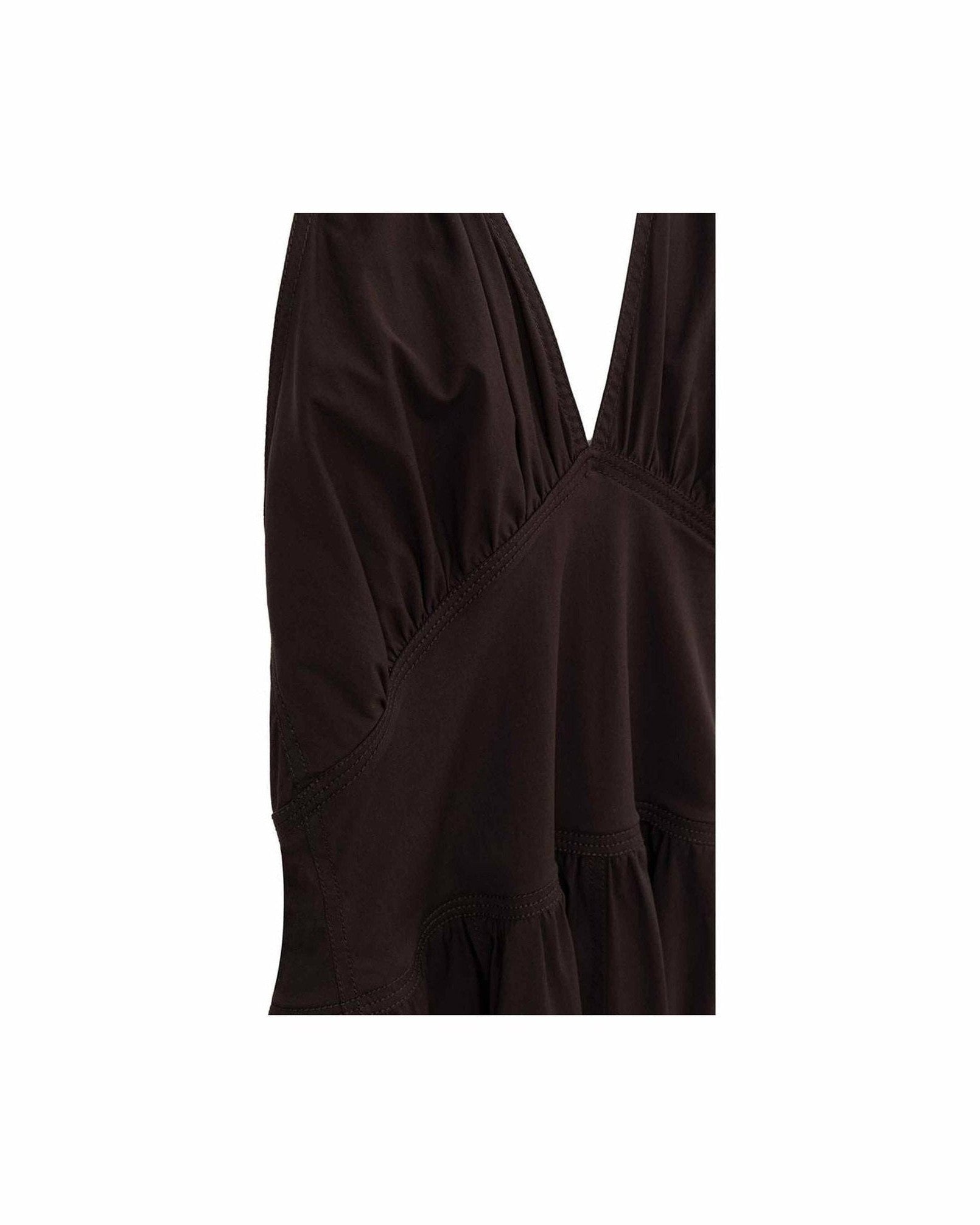 Bottega Veneta Brown Cotton Long Glam Steals
