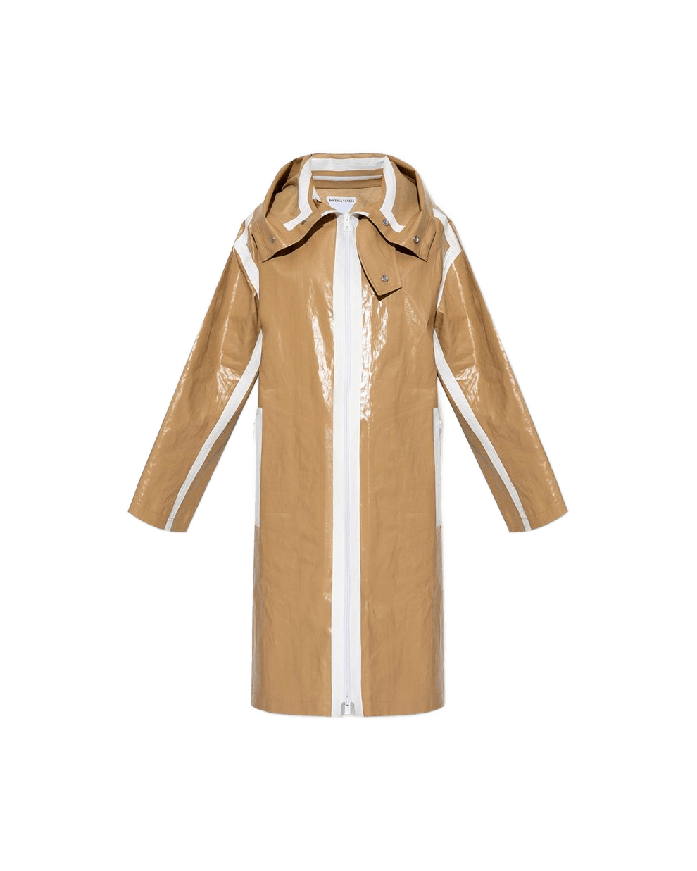 Bottega Veneta Brown Linen Coat Glam Steals