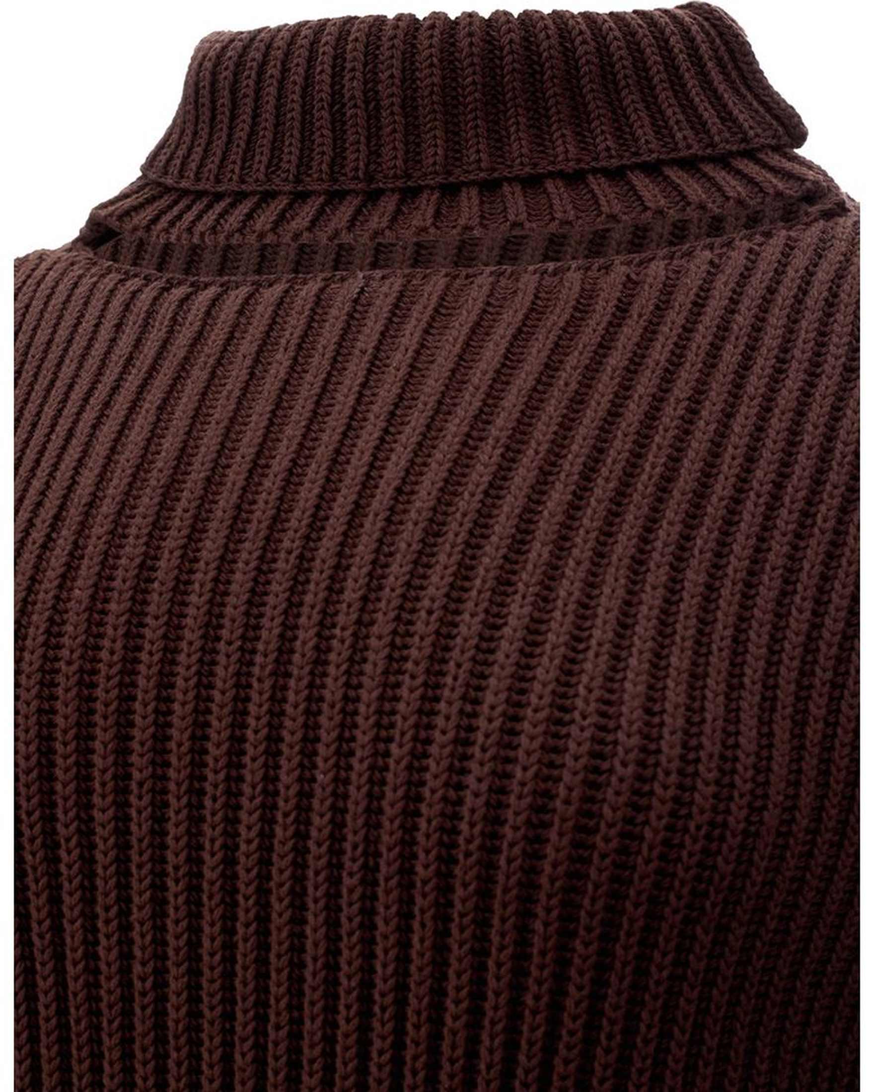 Bottega Veneta Elegant Viscose Brown Dress Glam Steals