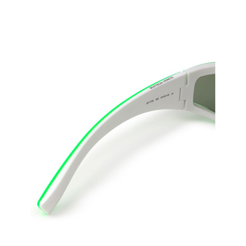 Bottega Veneta Green Acetate Sunglass Glam Steals