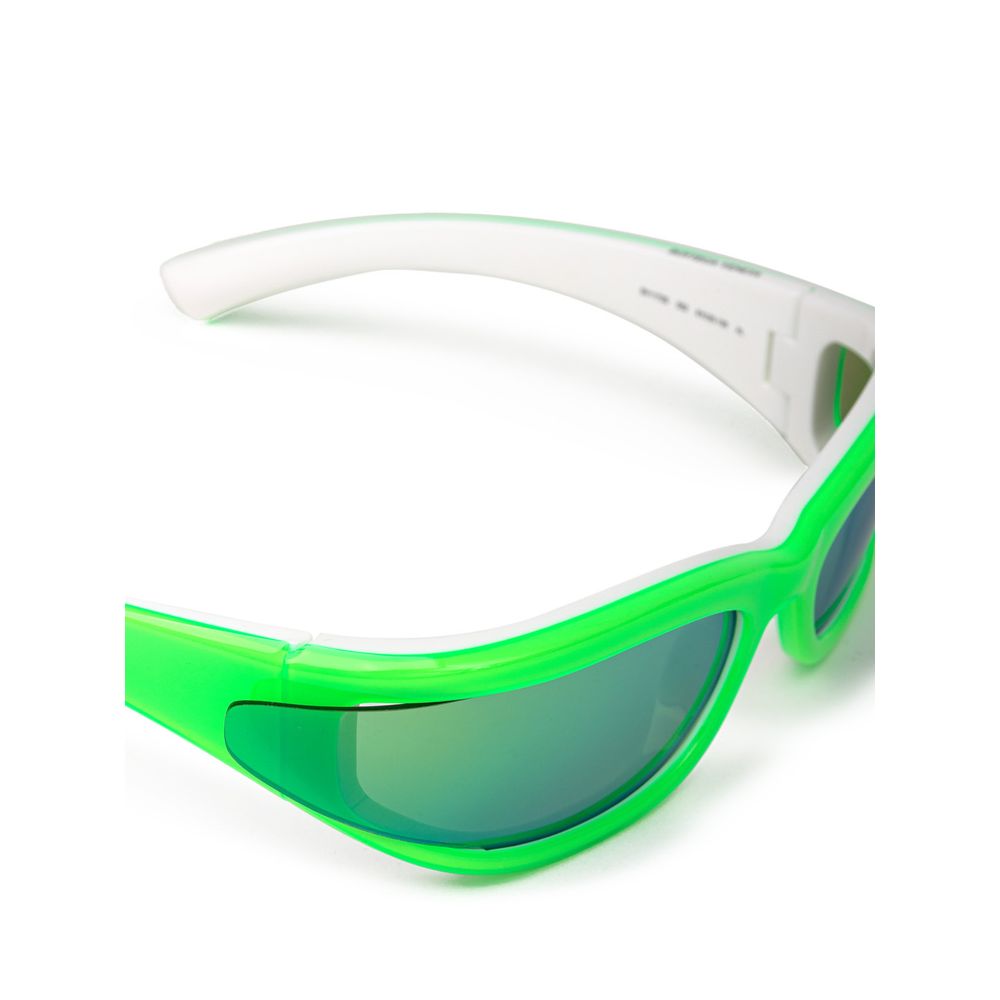 Bottega Veneta Green Acetate Sunglass Glam Steals