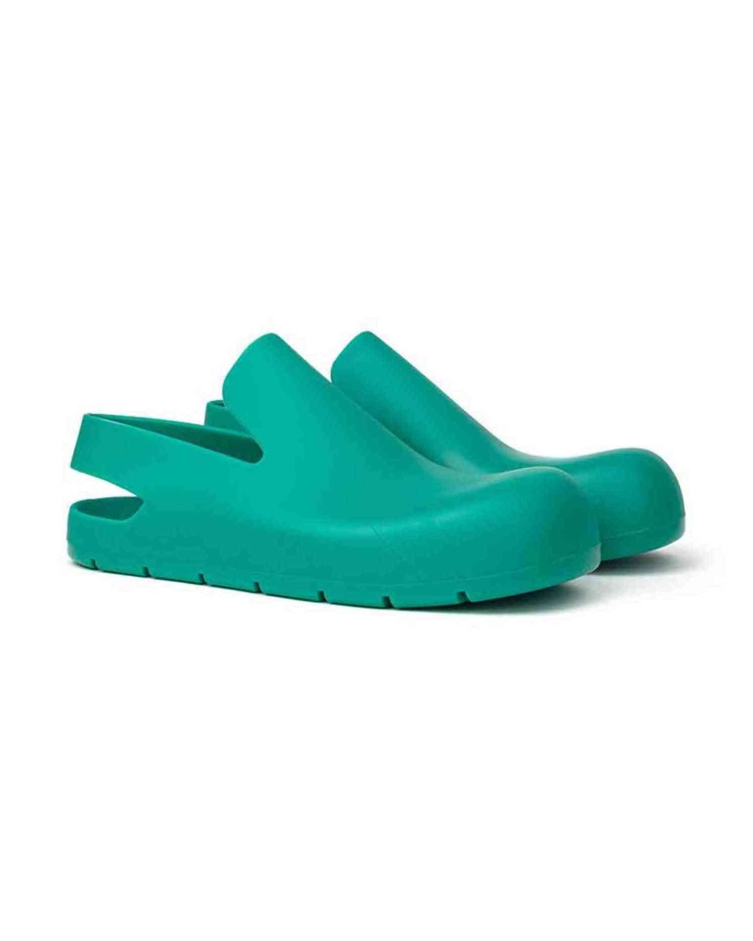 Bottega Veneta Green Cotton Slipper Glam Steals