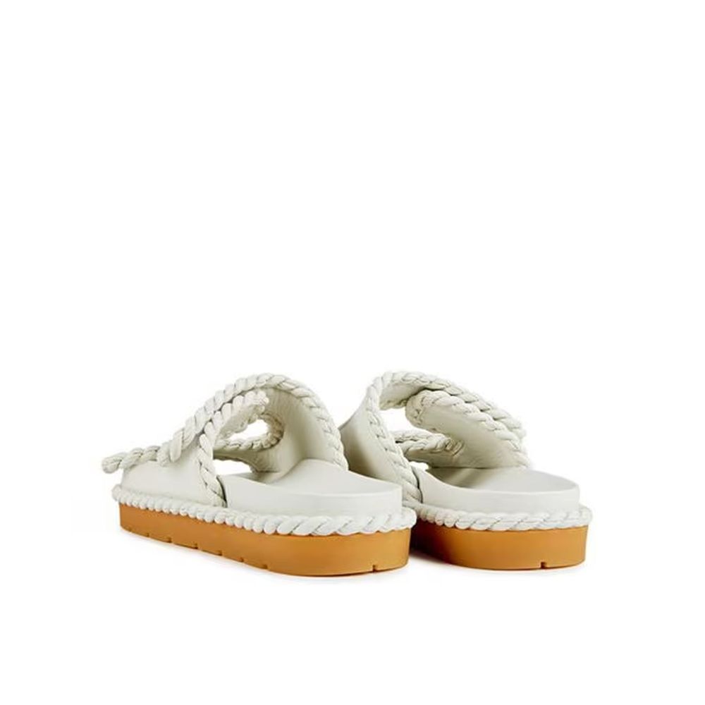 Bottega Veneta Jack Flat Mule Sandals Glam Steals