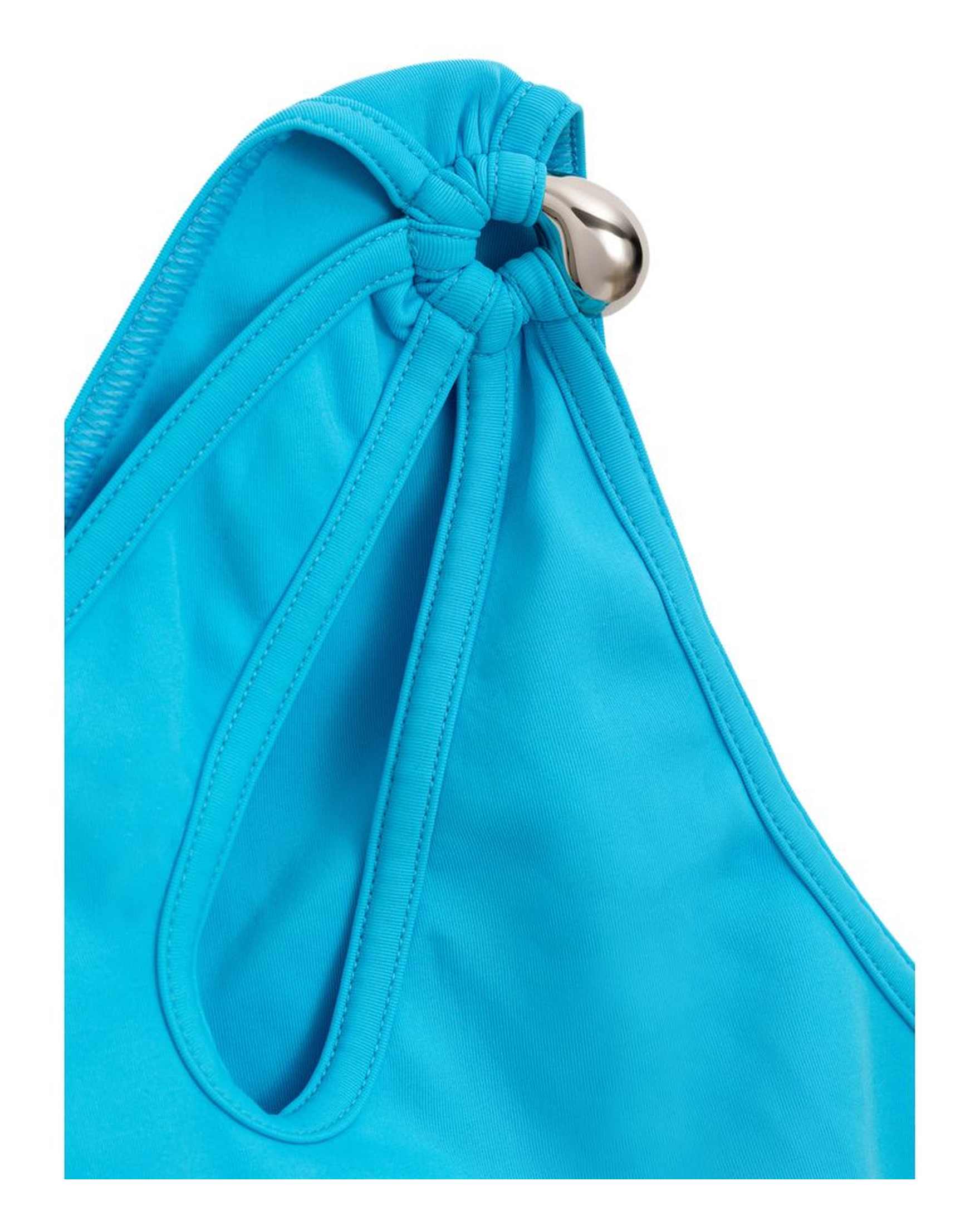 Bottega Veneta Turquoise Polyamide Bikini Glam Steals