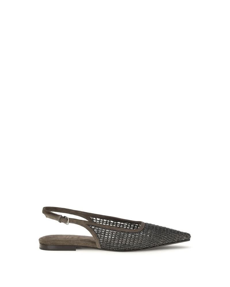 Brown Calf Leather Bos Taurus Ballet Flats Glam Steals