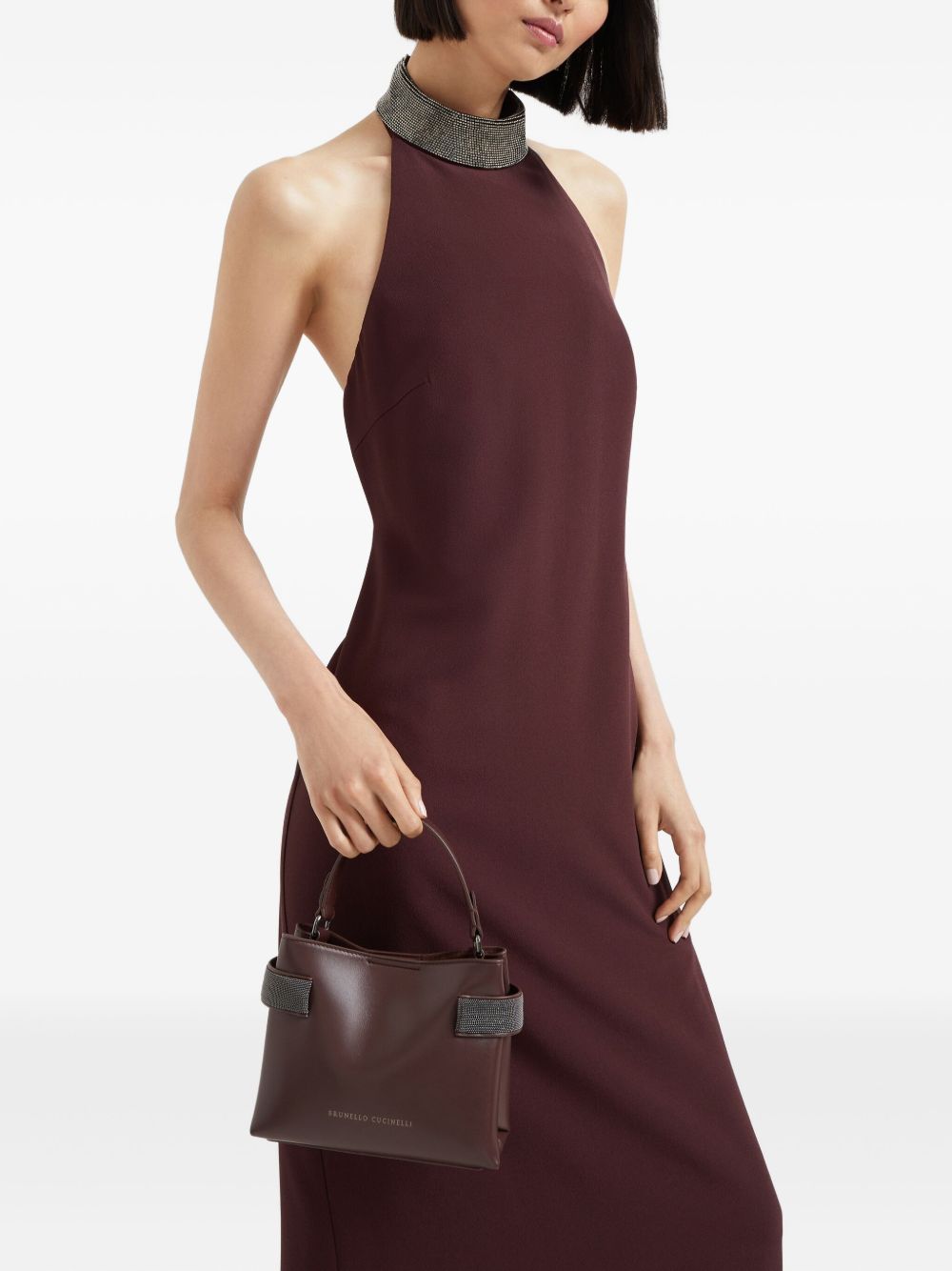 Brunello Cucinelli Bag Bordeaux Glam Steals