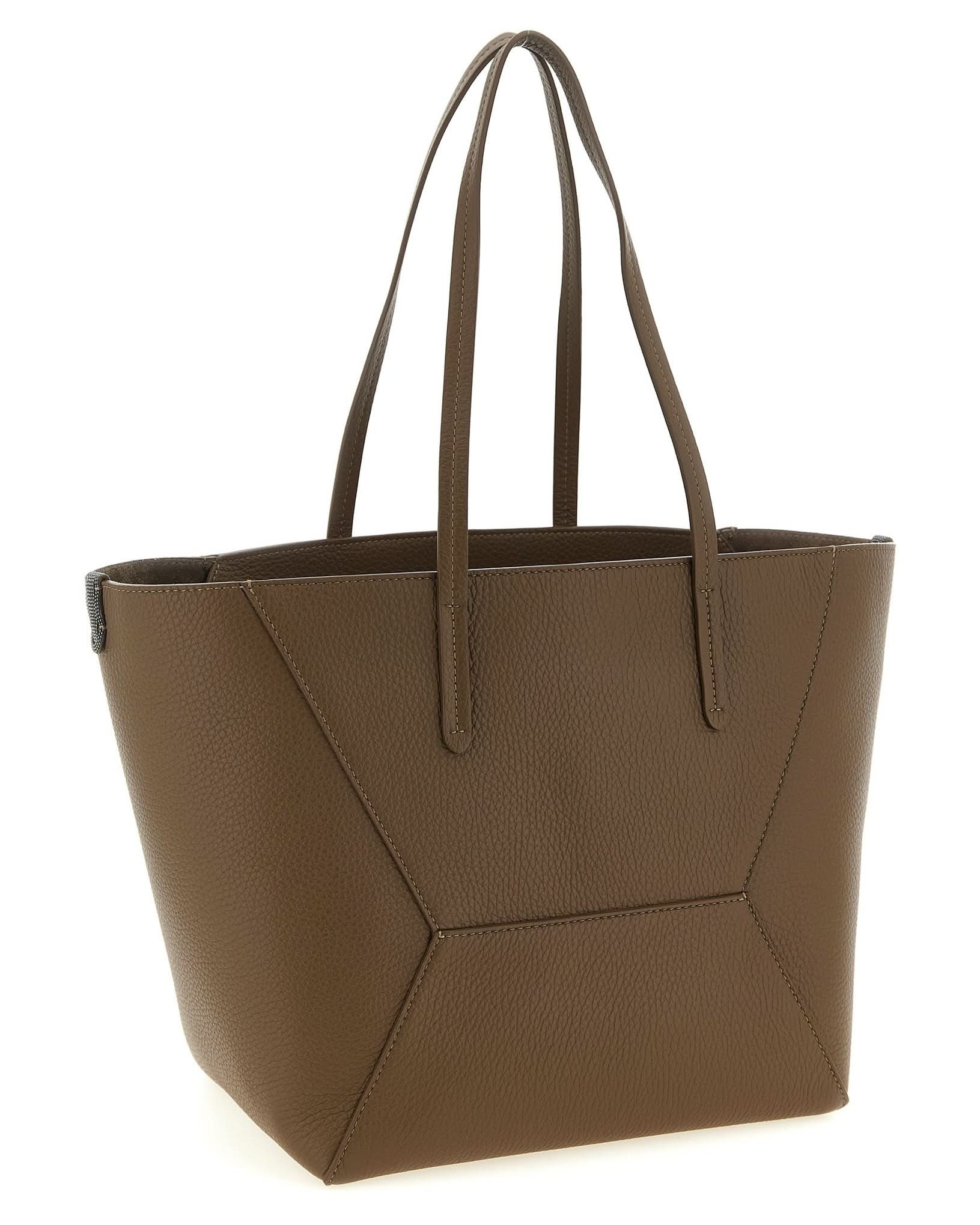 Brunello Cucinelli Bc Duo Medium Shoulder Bag Glam Steals