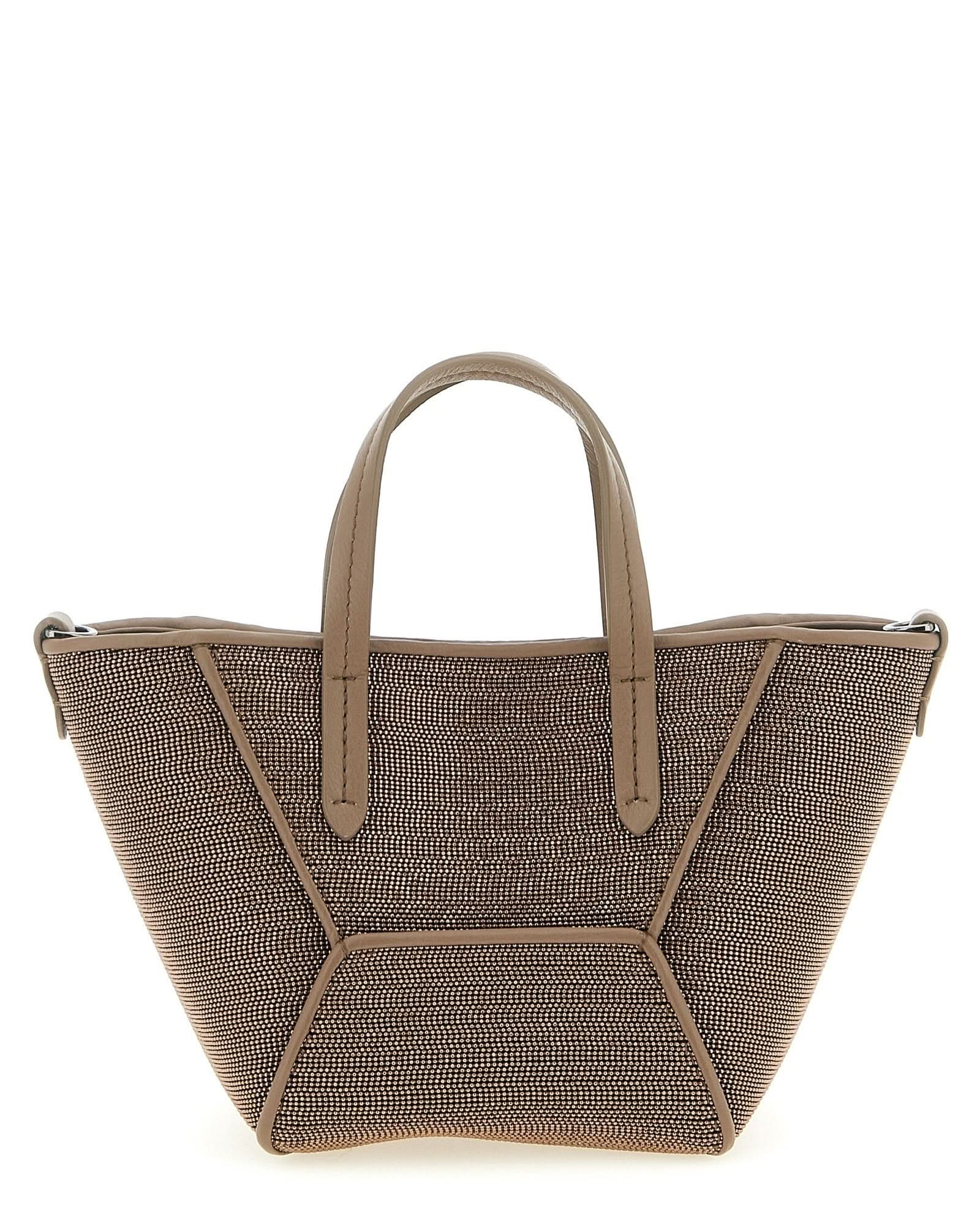 Brunello Cucinelli Bc Duo Precious Mini Handbag Glam Steals