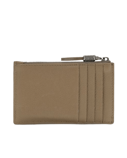 Brunello Cucinelli Beige Calf Leather Bos Taurus Wallet Glam Steals