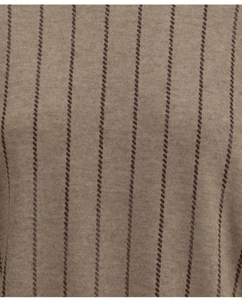 Brunello Cucinelli Beige Cashmere Sweater Glam Steals