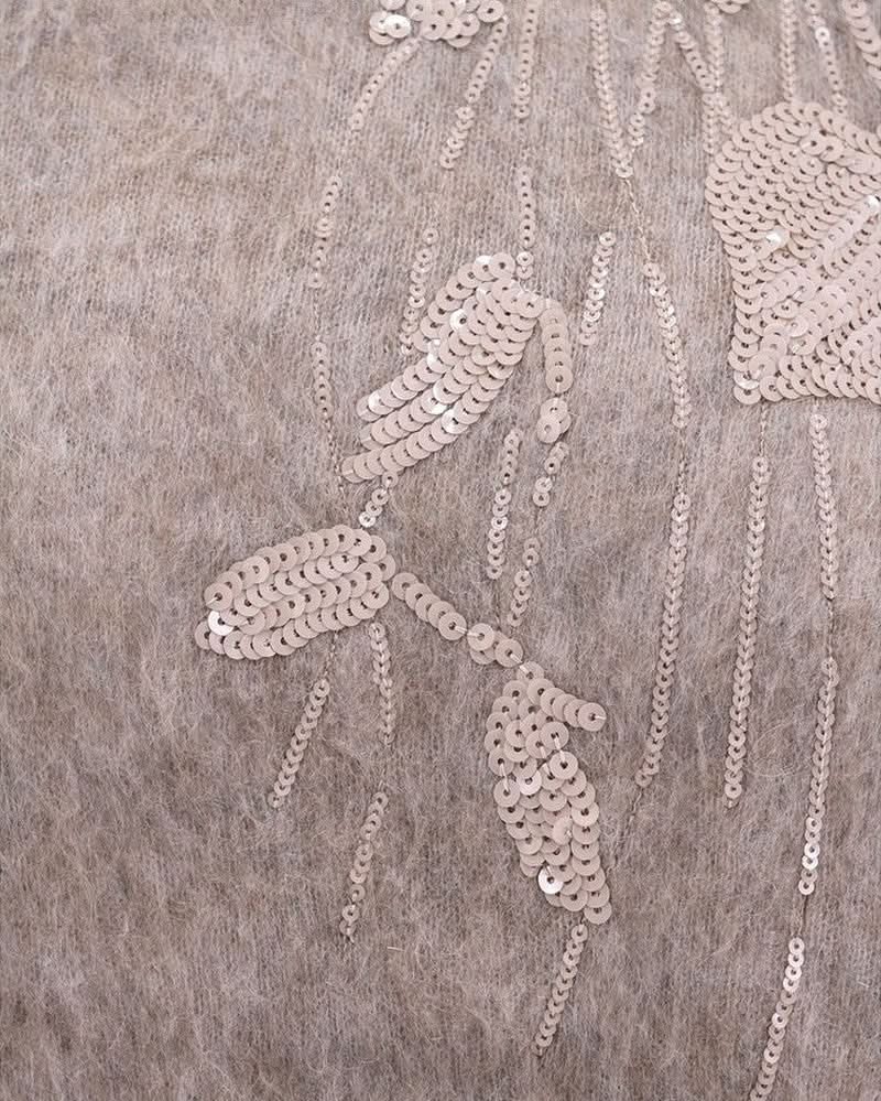 Brunello Cucinelli Beige Cashmere Sweatshirt Sweatshirts