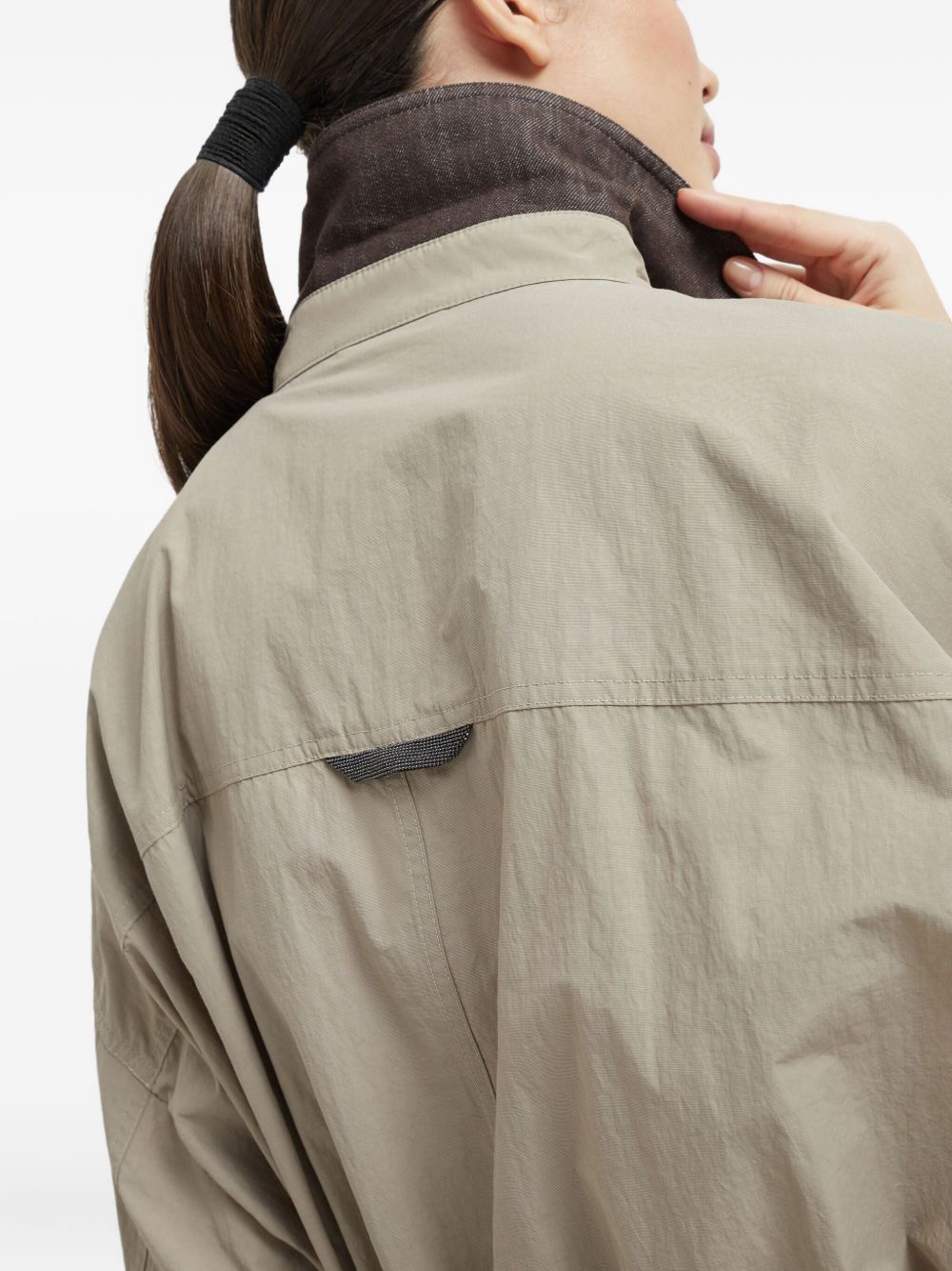 Brunello Cucinelli Beige Coat Glam Steals