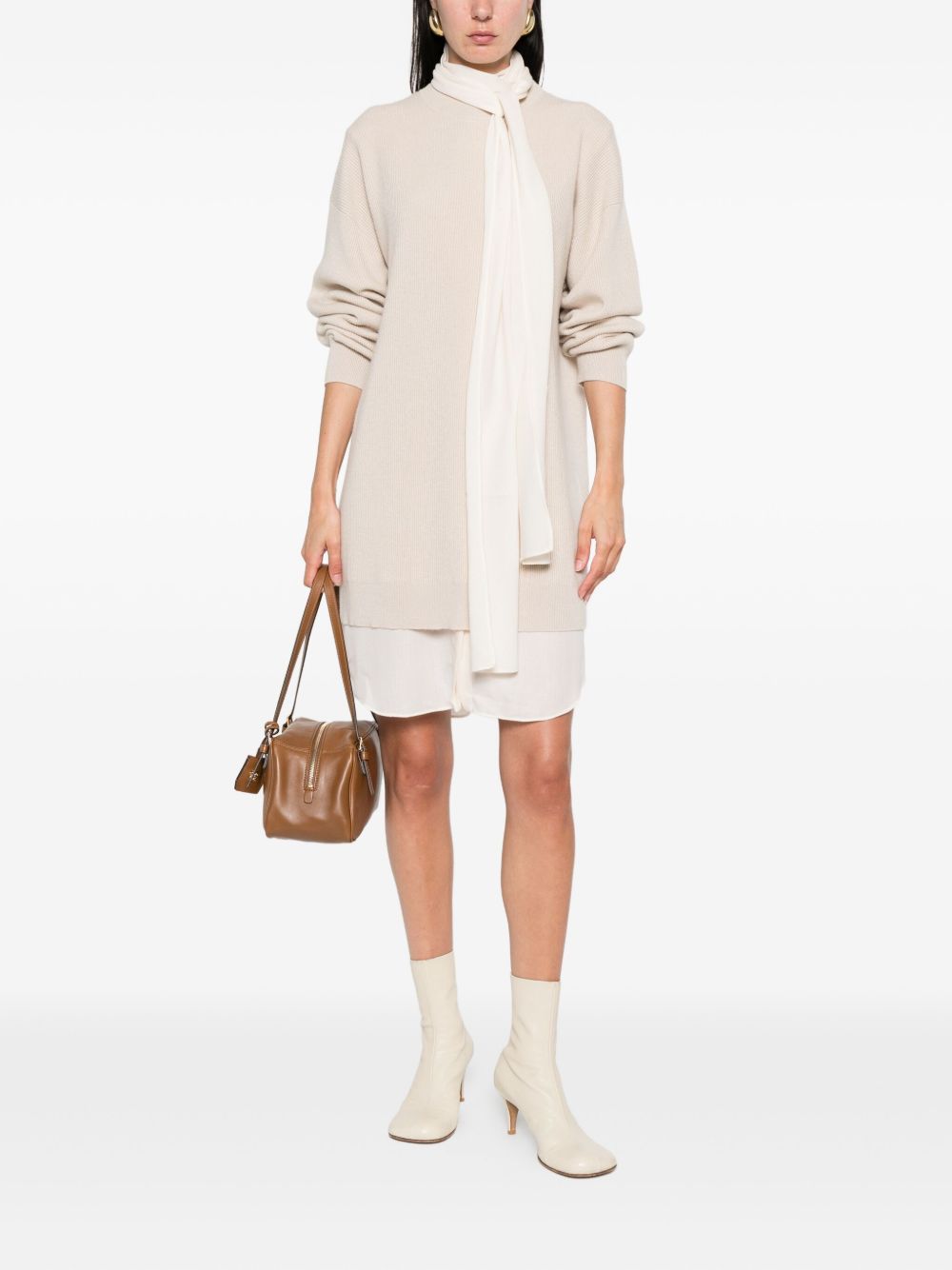 Brunello Cucinelli Beige Dress Glam Steals