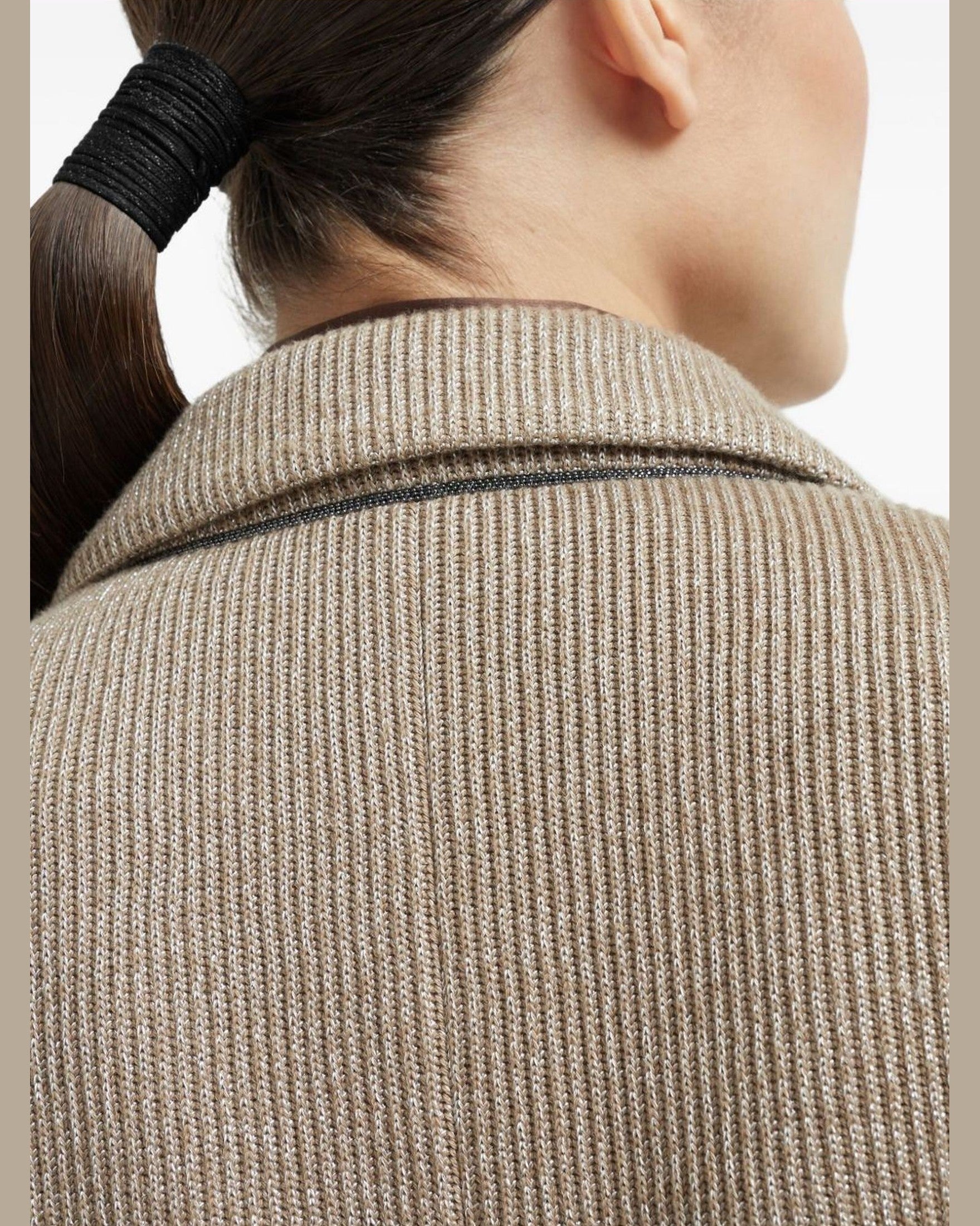 Brunello Cucinelli Beige Jacket Glam Steals