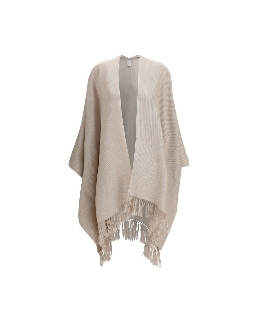Brunello Cucinelli Beige Linen Coat