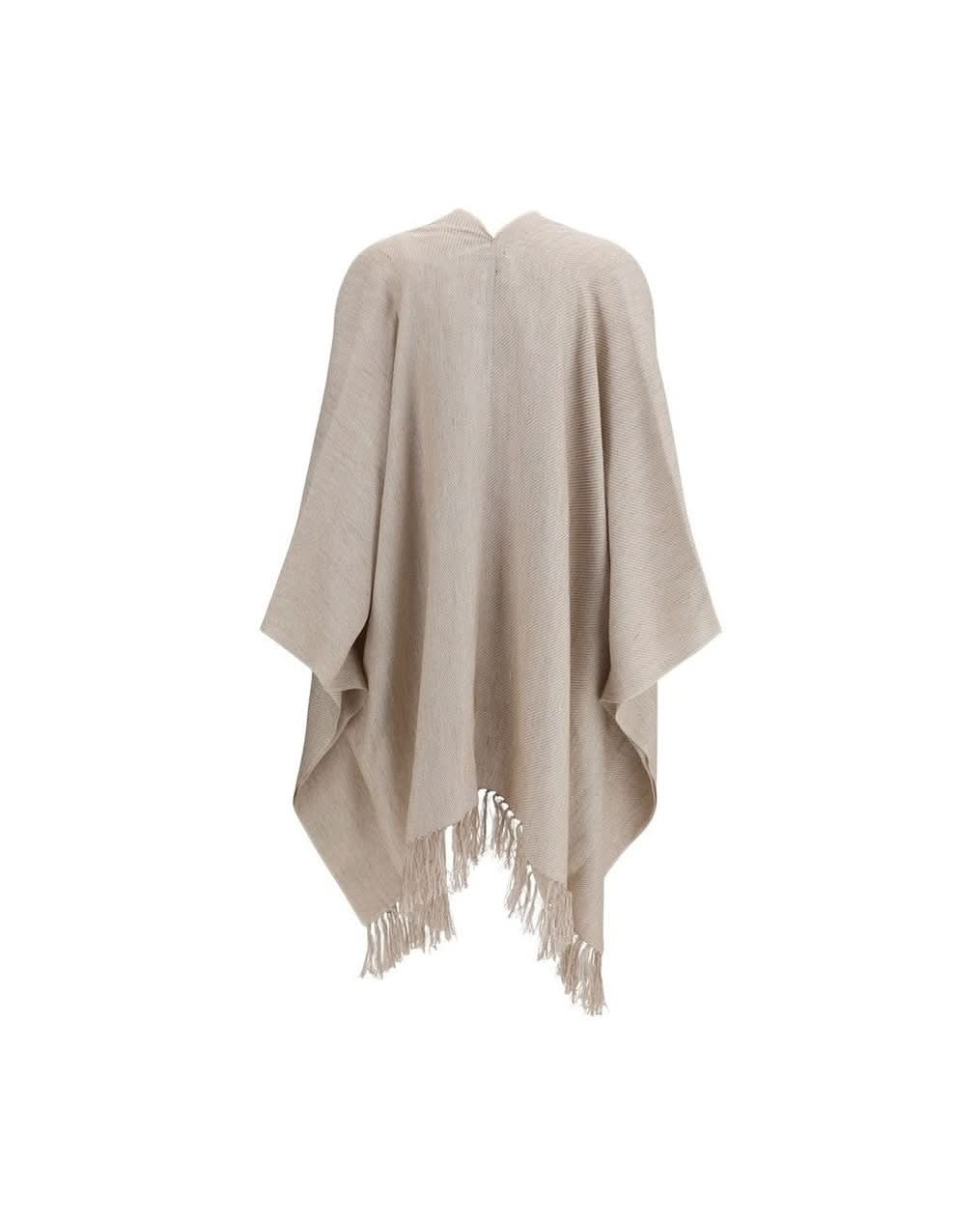 Brunello Cucinelli Beige Linen Coat