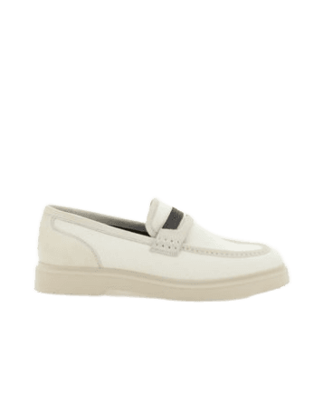 Brunello Cucinelli Beige Loafers Shoes Glam Steals