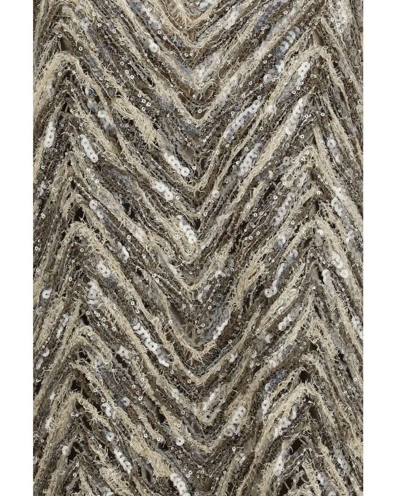 Brunello Cucinelli Beige Paper Cocktail Dress Glam Steals