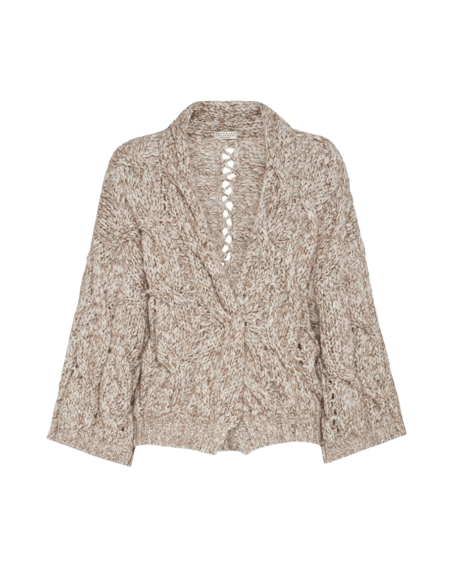 Brunello Cucinelli Beige Sweater Glam Steals