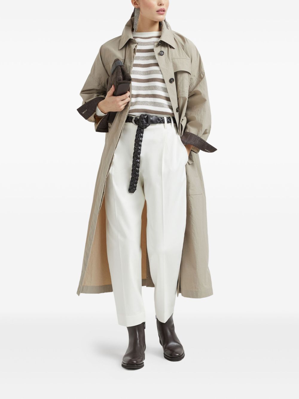 Brunello Cucinelli Beige Sweater Glam Steals