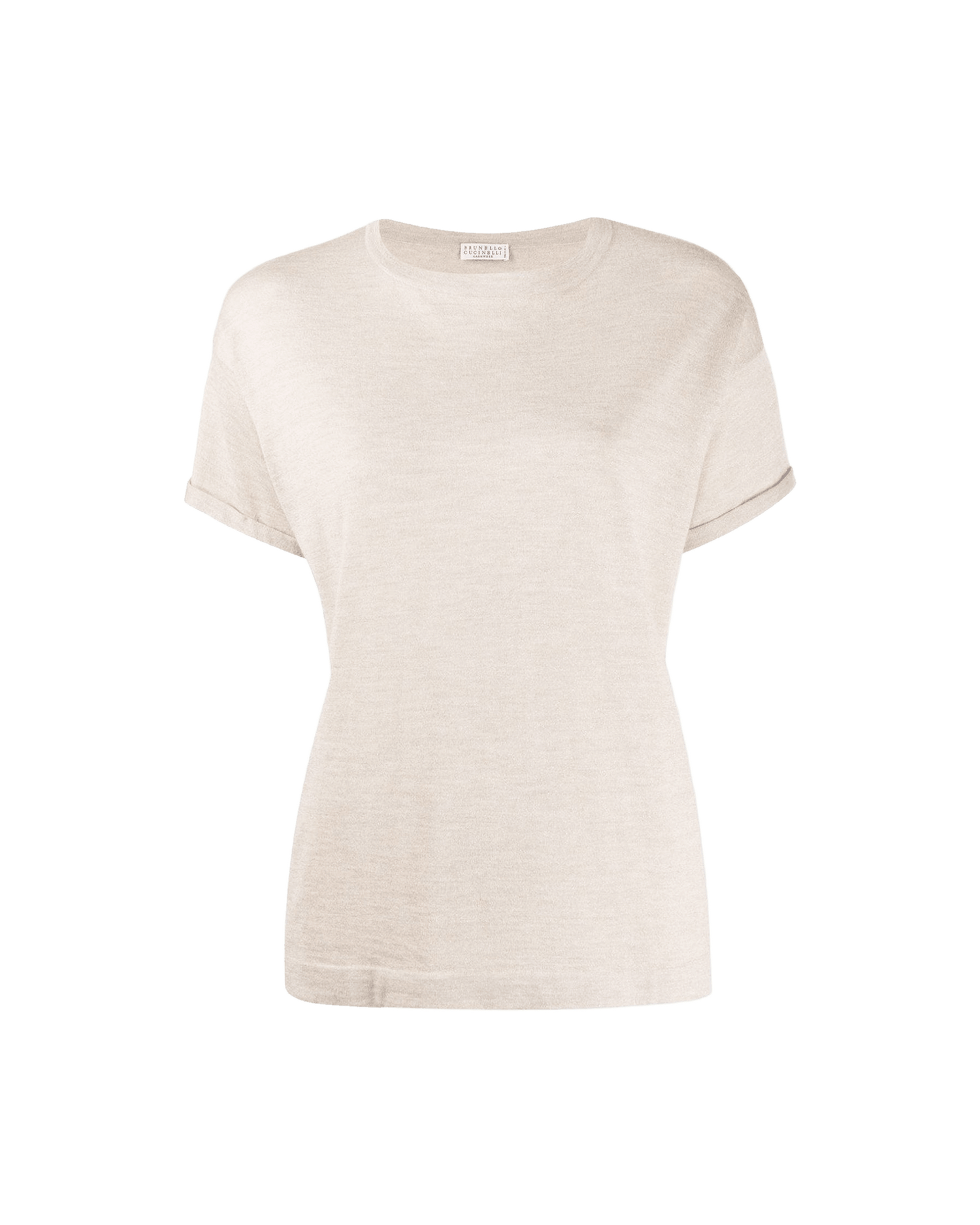 Brunello Cucinelli Beige T-shirt Glam Steals
