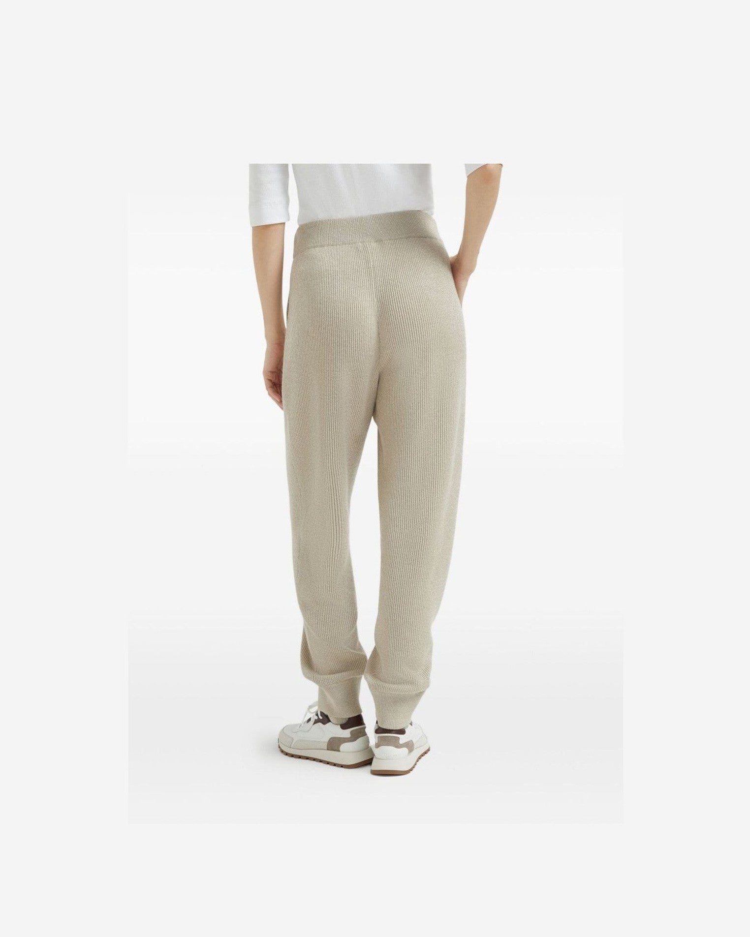 Brunello Cucinelli Beige Trouser Glam Steals