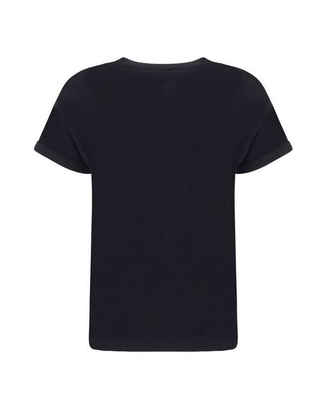 Brunello Cucinelli Black Nylon T-Shirt