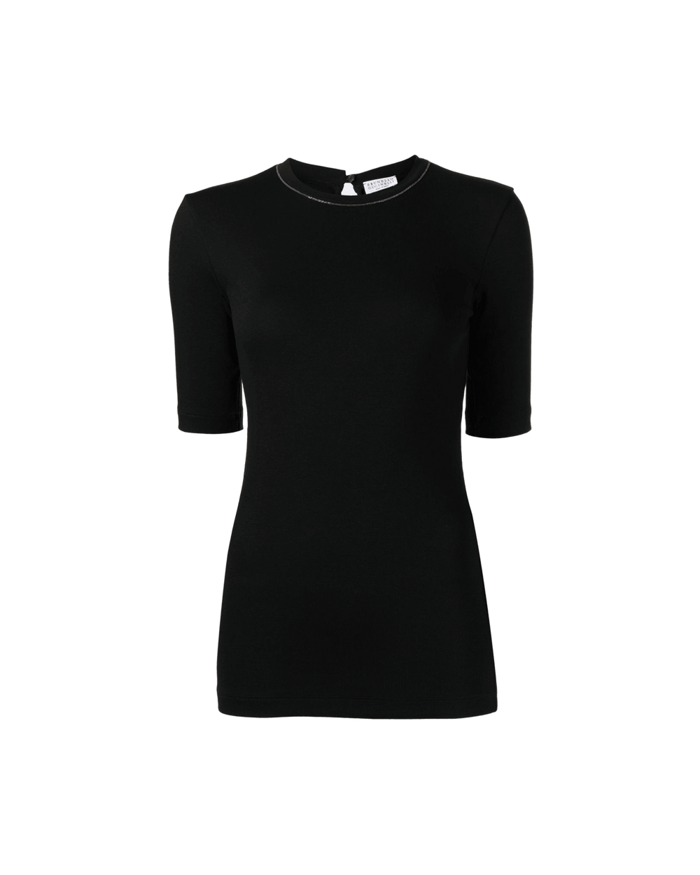 Brunello Cucinelli Black T-shirt Glam Steals