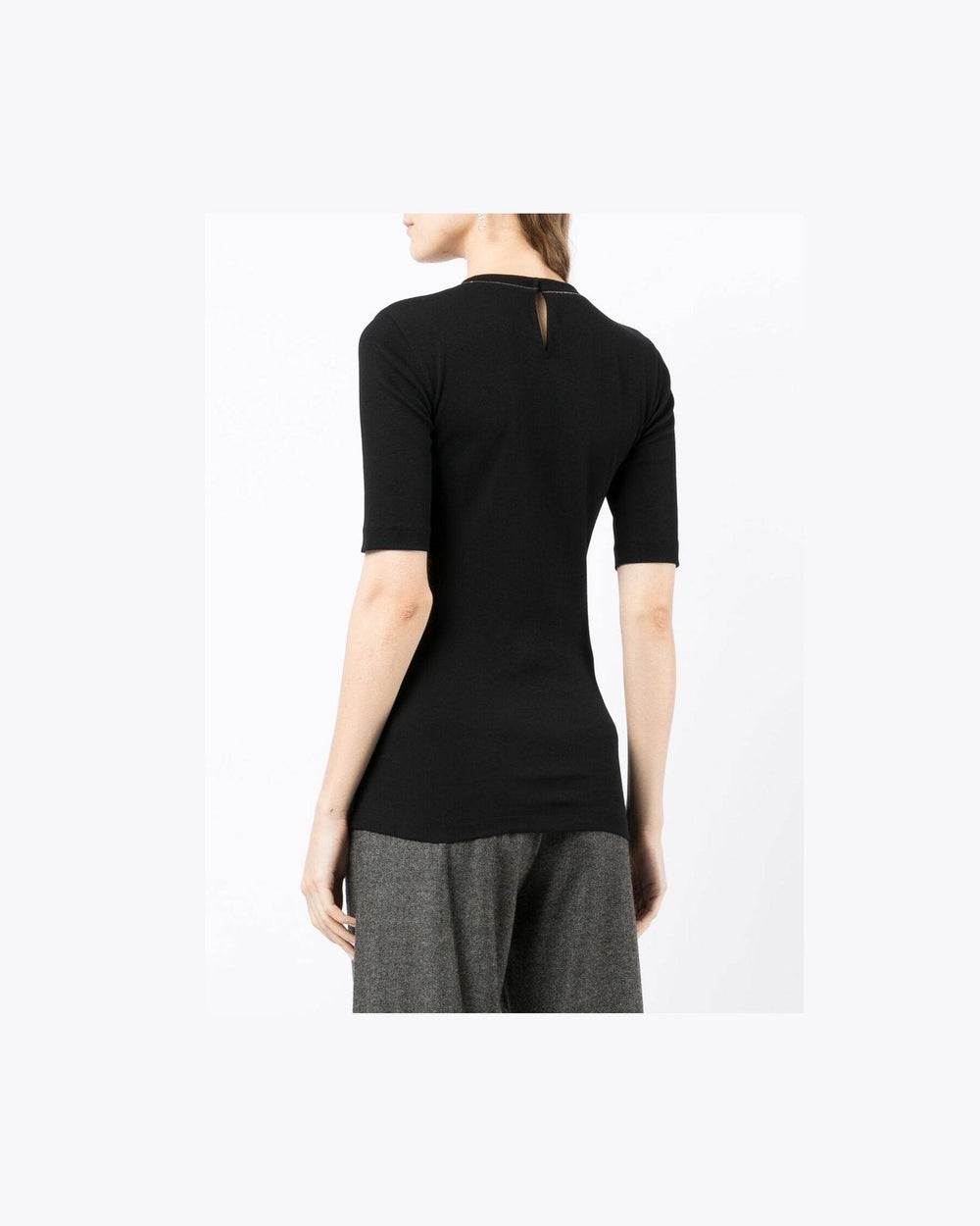 Brunello Cucinelli Black T-shirt and Polo Glam Steals