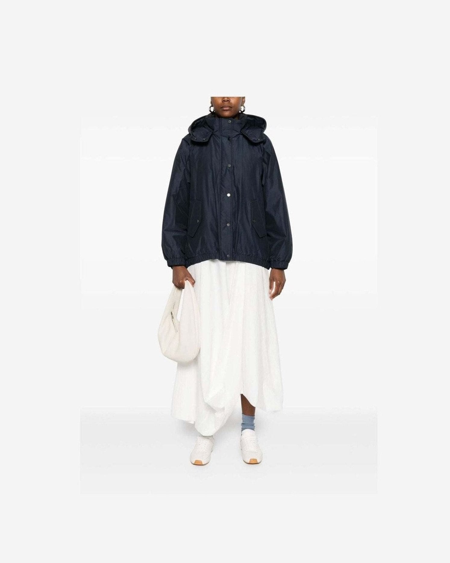Brunello Cucinelli Blue Coat Glam Steals