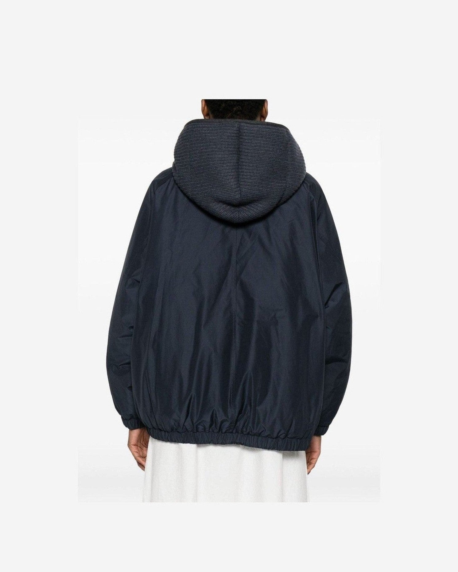 Brunello Cucinelli Blue Coat Glam Steals