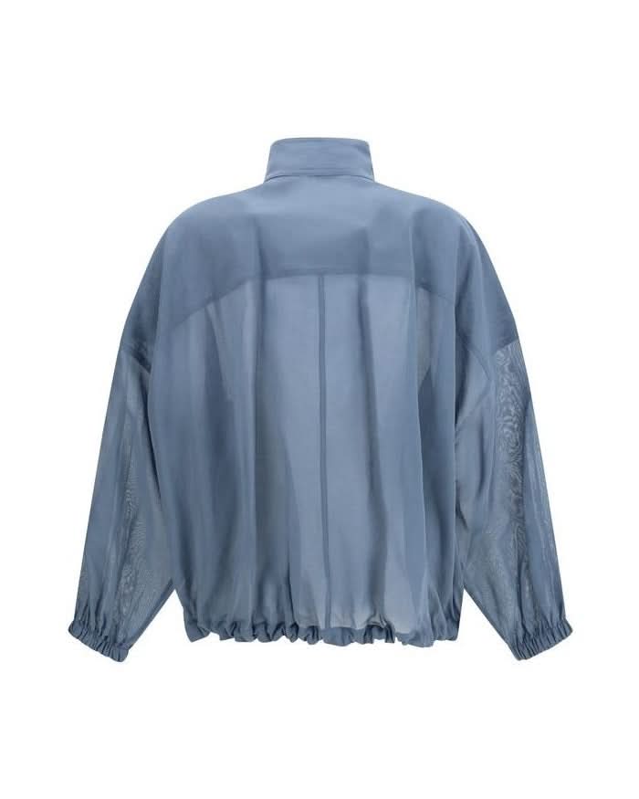 Brunello Cucinelli Blue Cotton Clothing Glam Steals