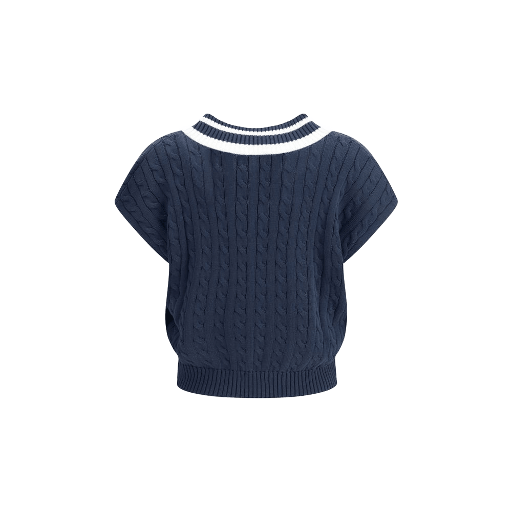 Brunello Cucinelli Blue Cotton Sweatshirt