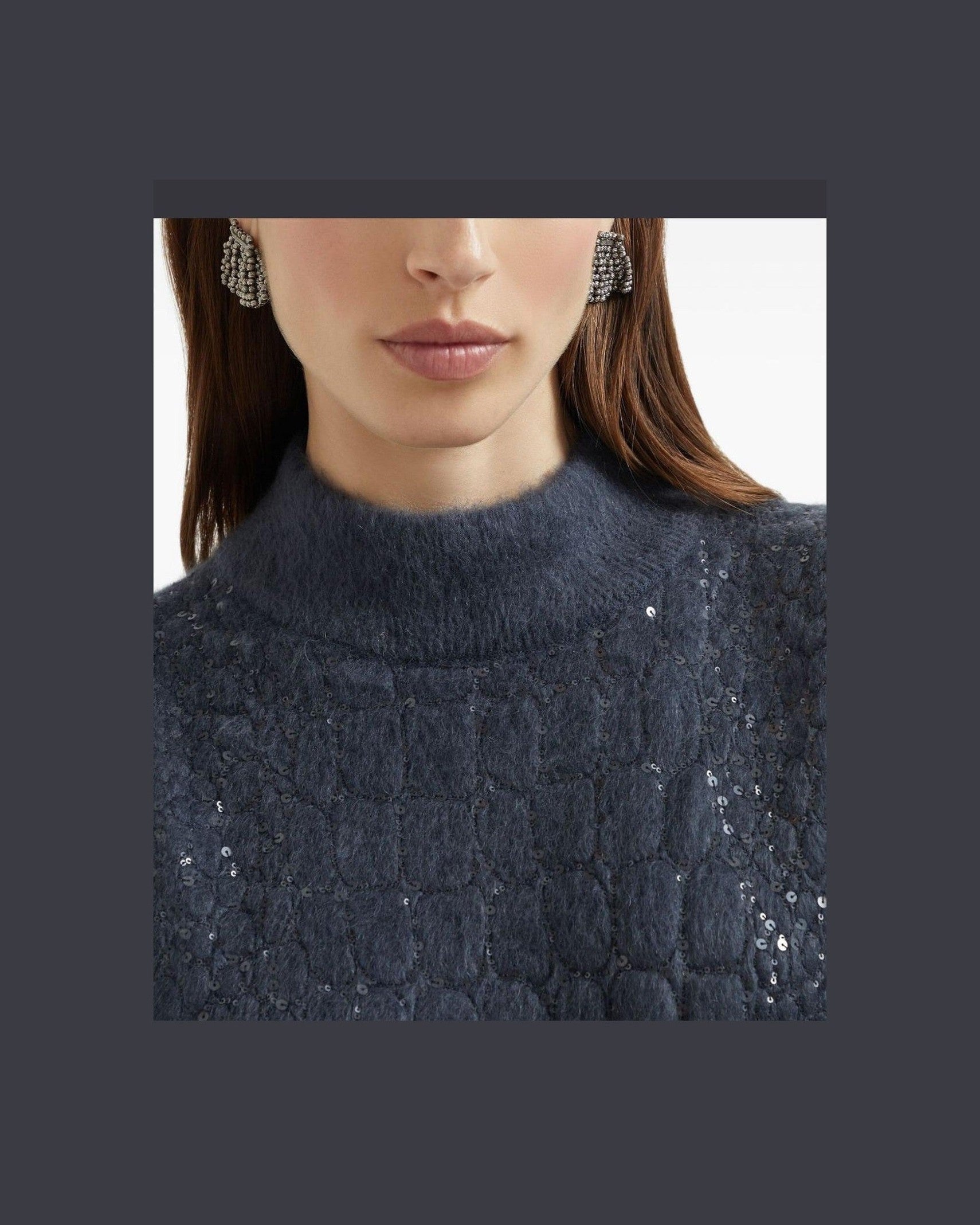 Brunello Cucinelli Blue Dress Glam Steals