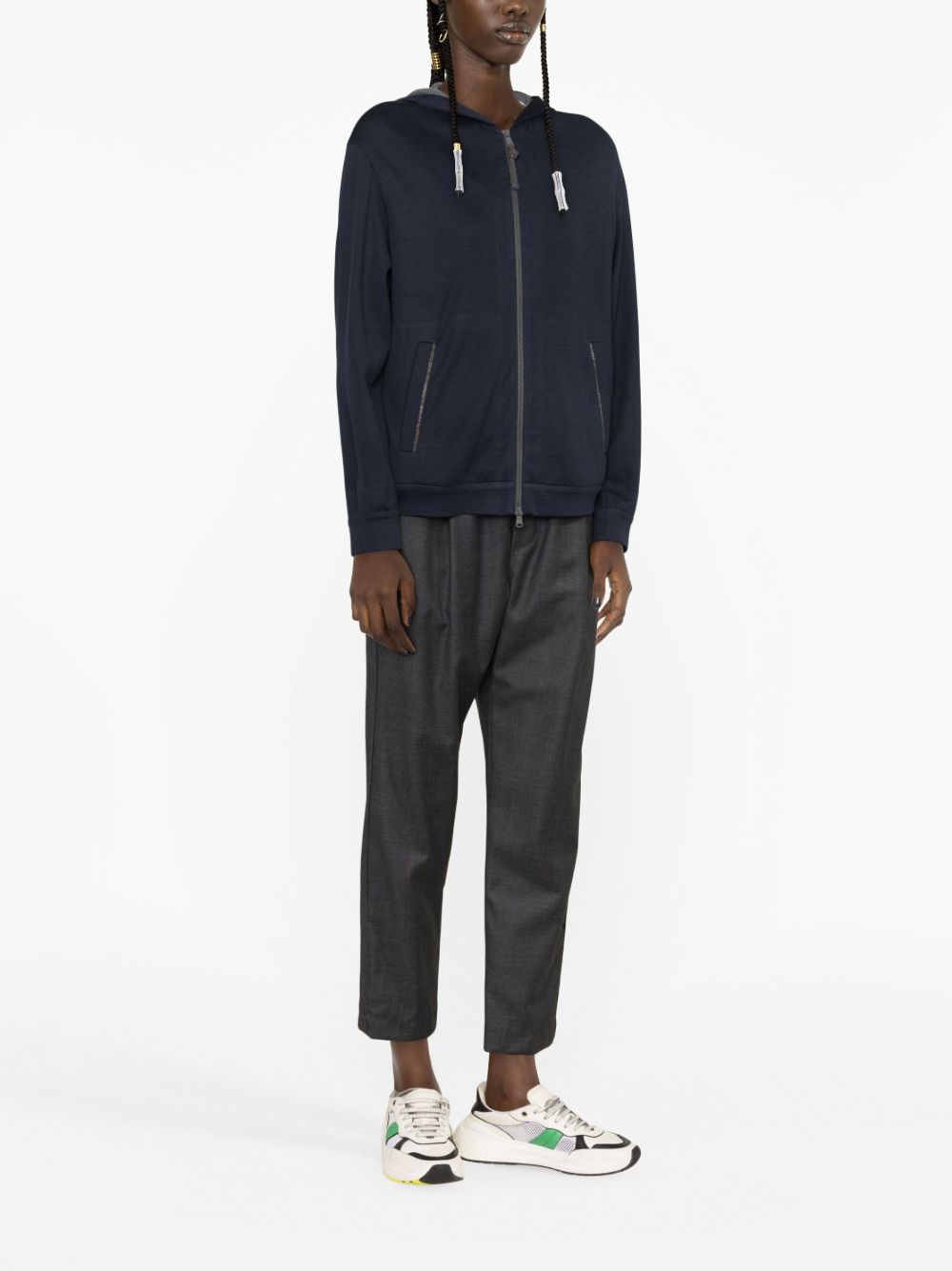 Brunello Cucinelli Blue Sweater Glam Steals