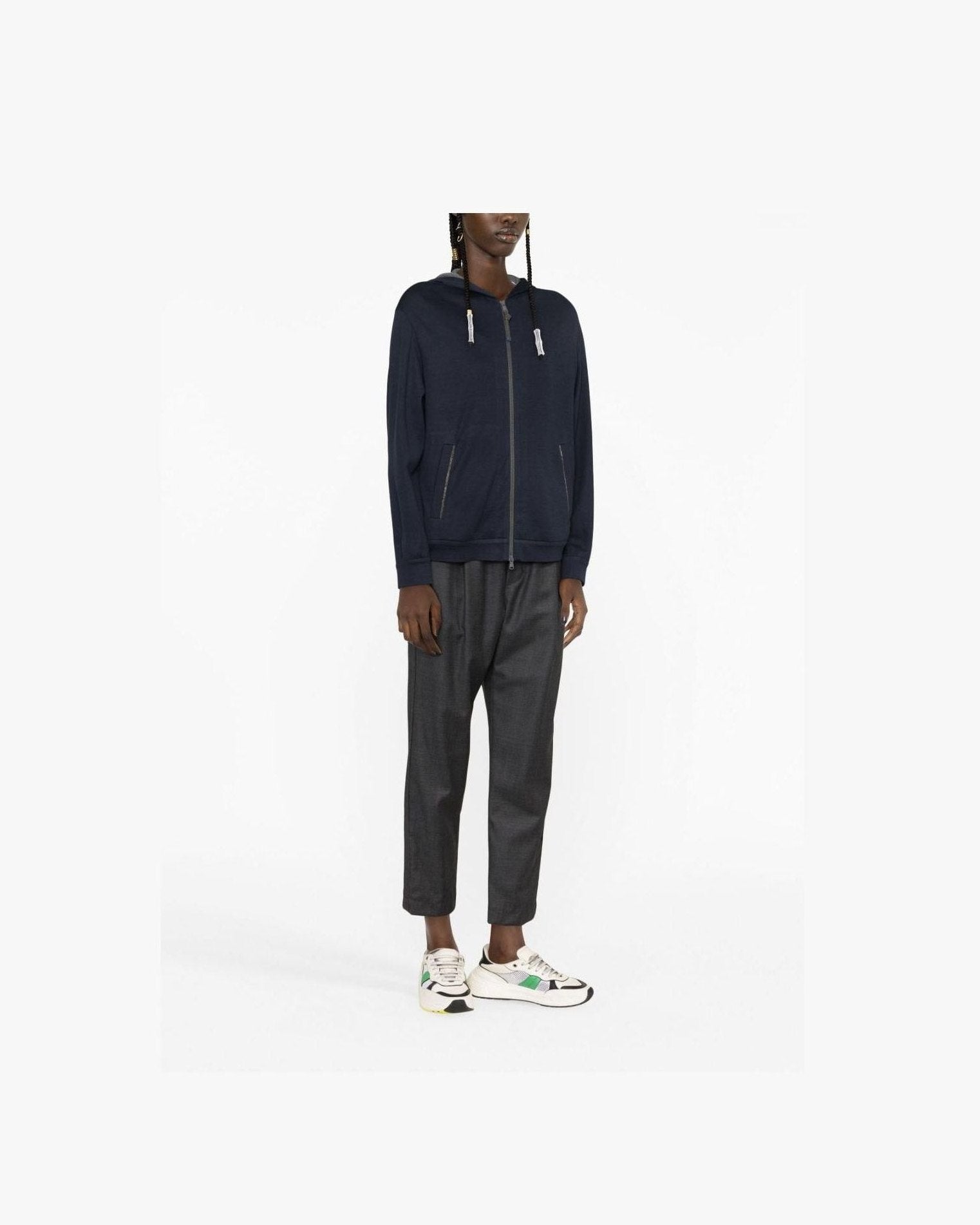 Brunello Cucinelli Blue Sweater Glam Steals