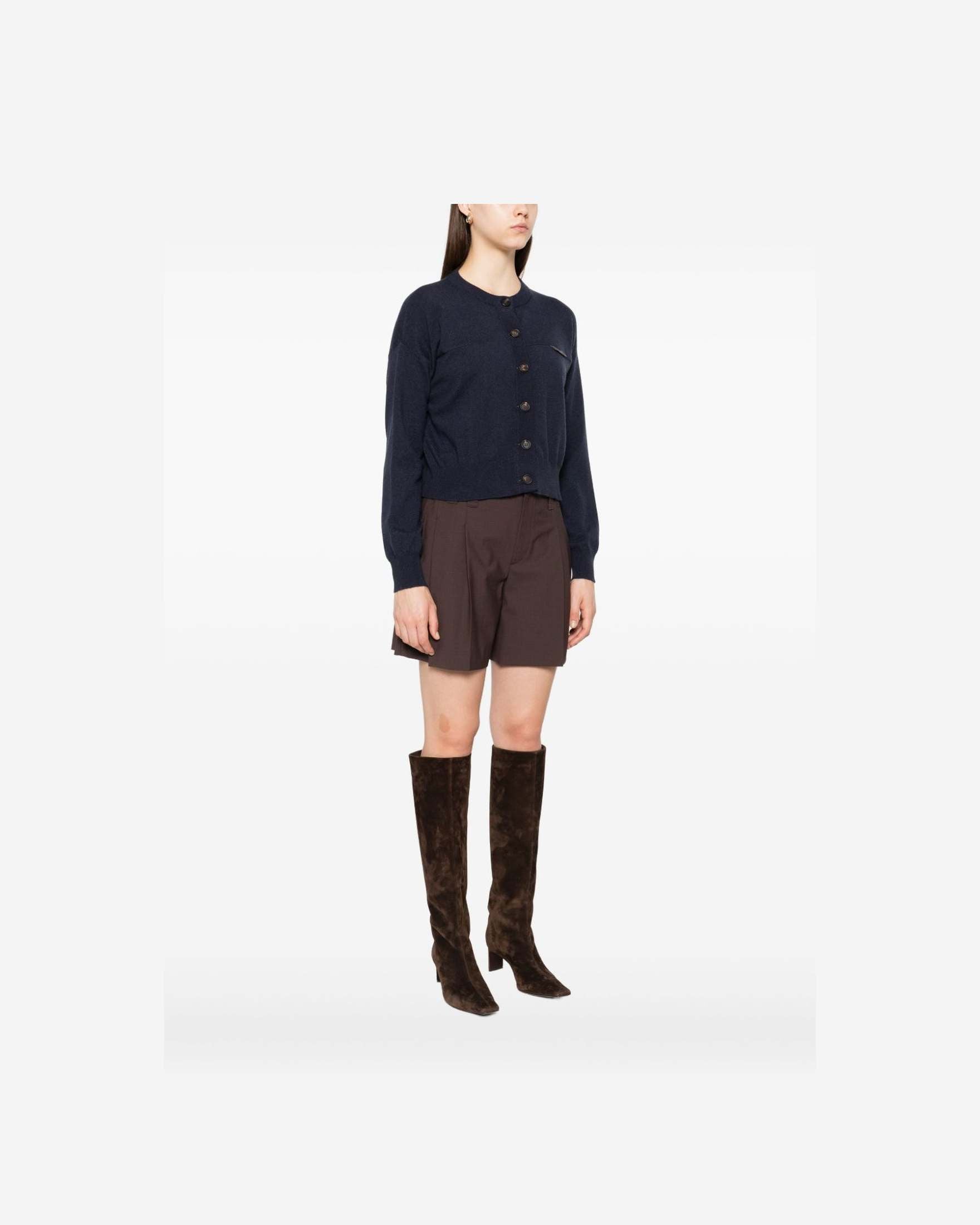 Brunello Cucinelli Blue Sweater Glam Steals