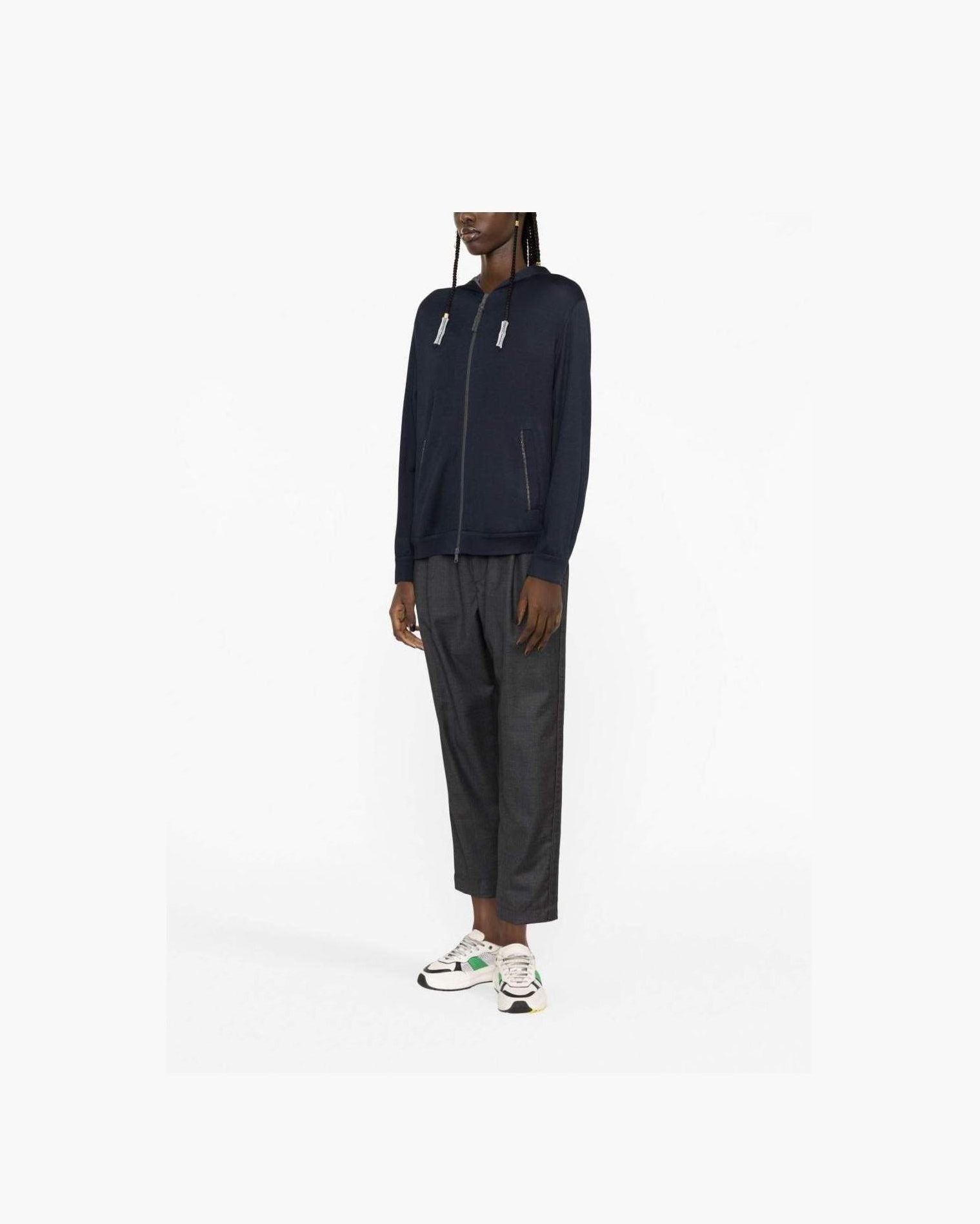 Brunello Cucinelli Blue Sweater Glam Steals
