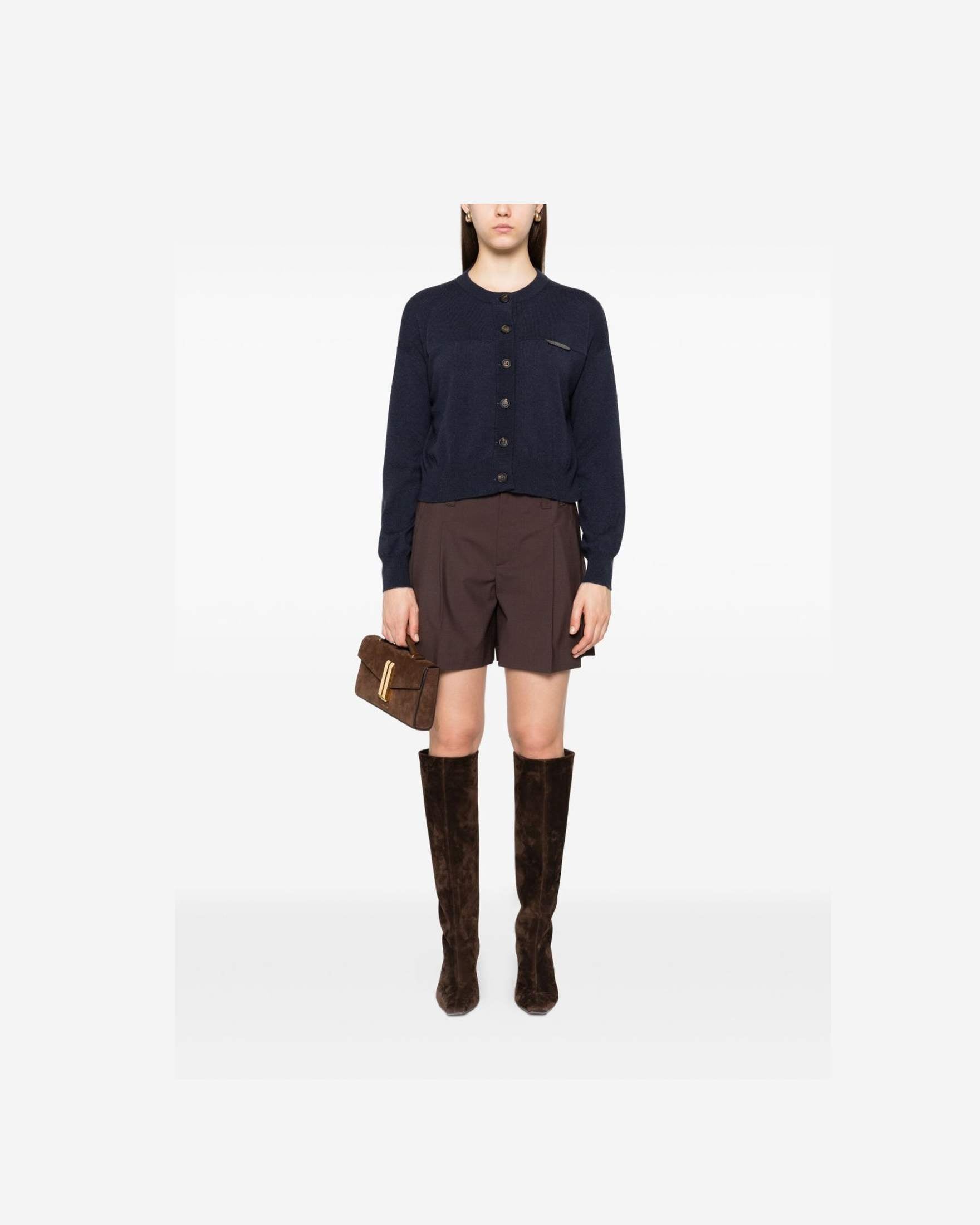 Brunello Cucinelli Blue Sweater Glam Steals