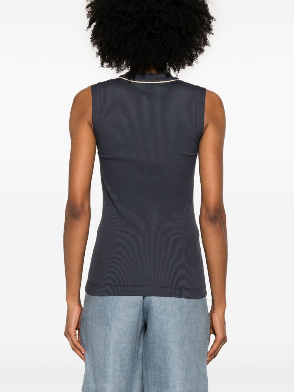Brunello Cucinelli Blue Top Glam Steals