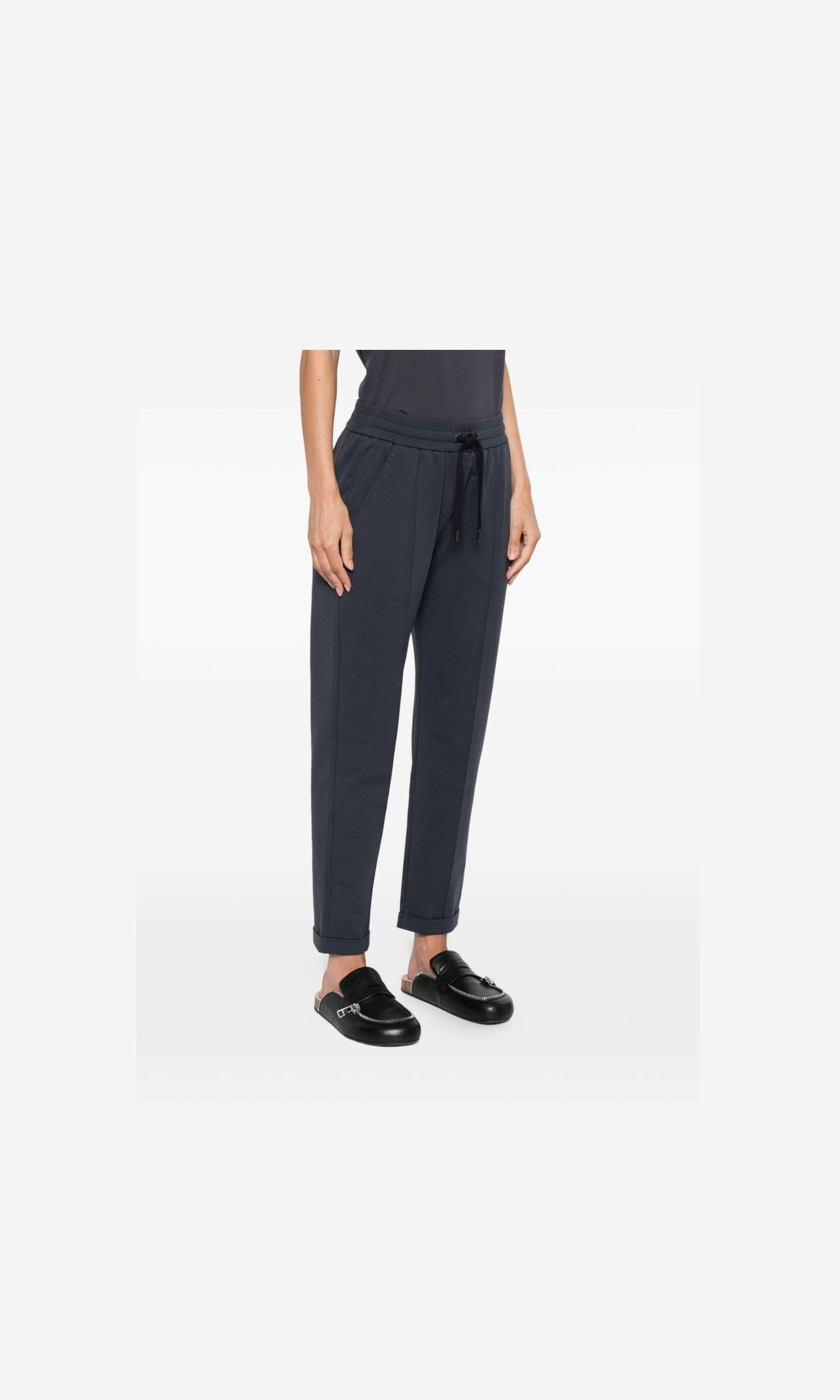 Brunello Cucinelli Blue Trouser Glam Steals