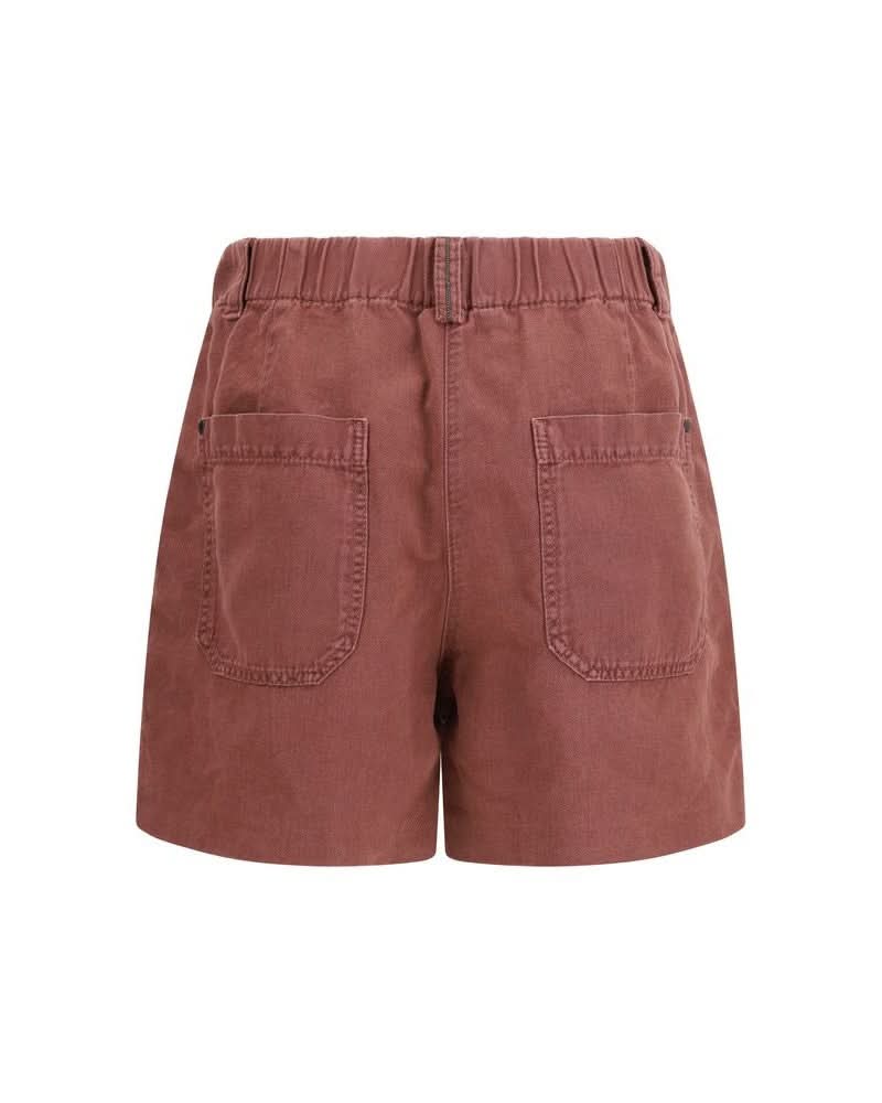 Brunello Cucinelli Brown Cotton Bermuda Shorts Glam Steals