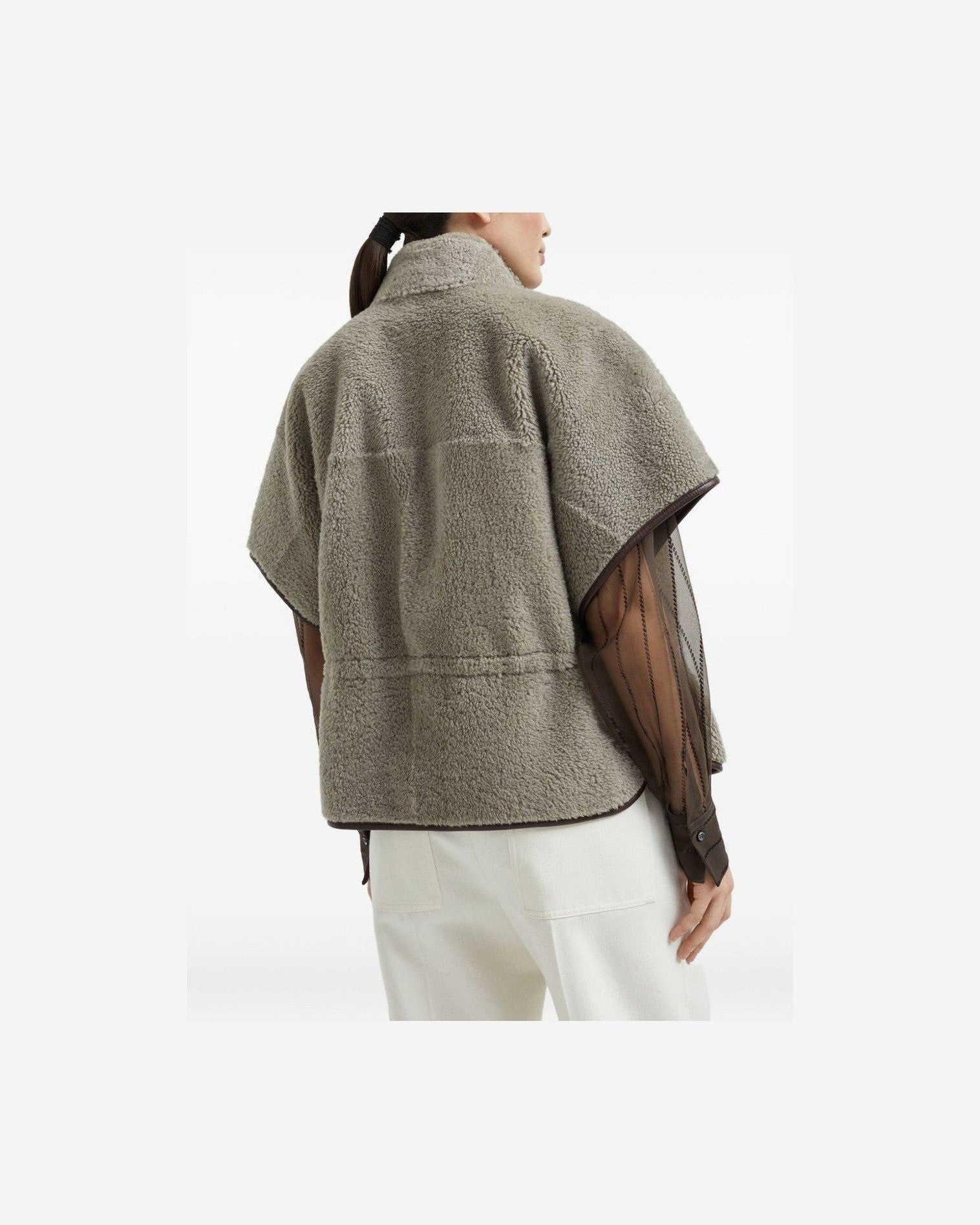 Brunello Cucinelli Brown Jacket Glam Steals