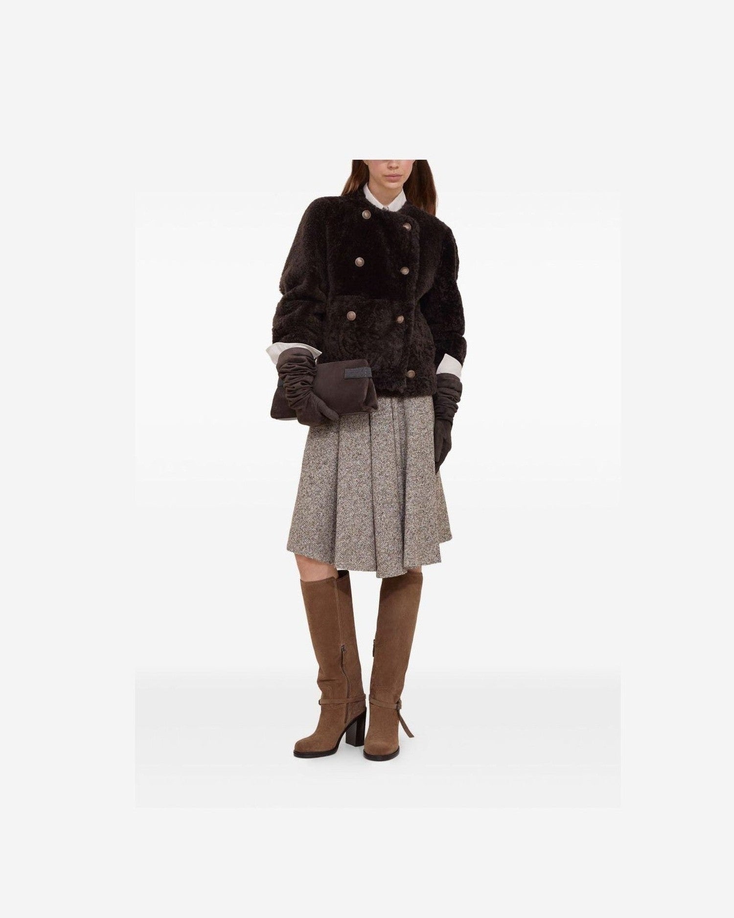 Brunello Cucinelli Brown Jacket Glam Steals