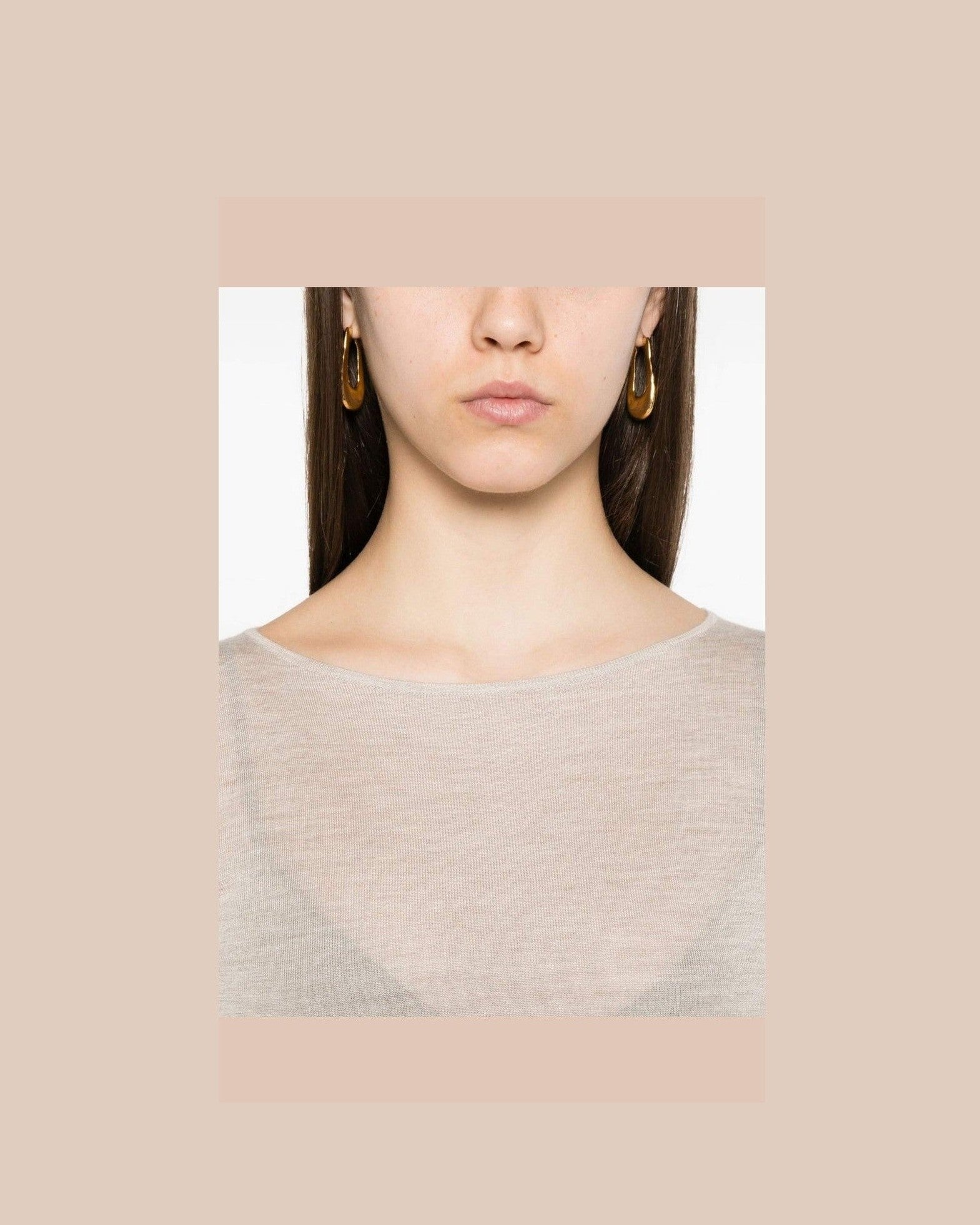 Brunello Cucinelli Brown Leather Sweater Glam Steals