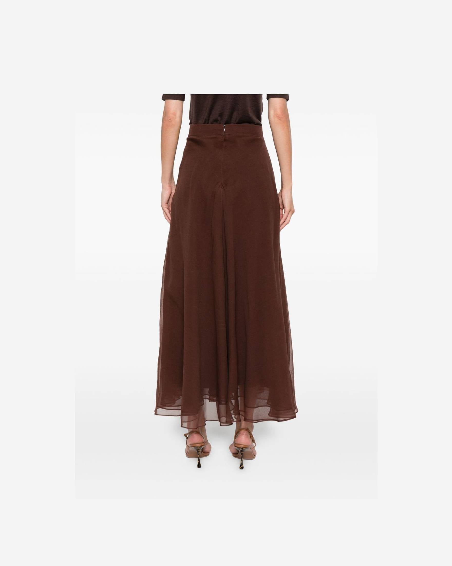 Brunello Cucinelli Brown Skirt Glam Steals