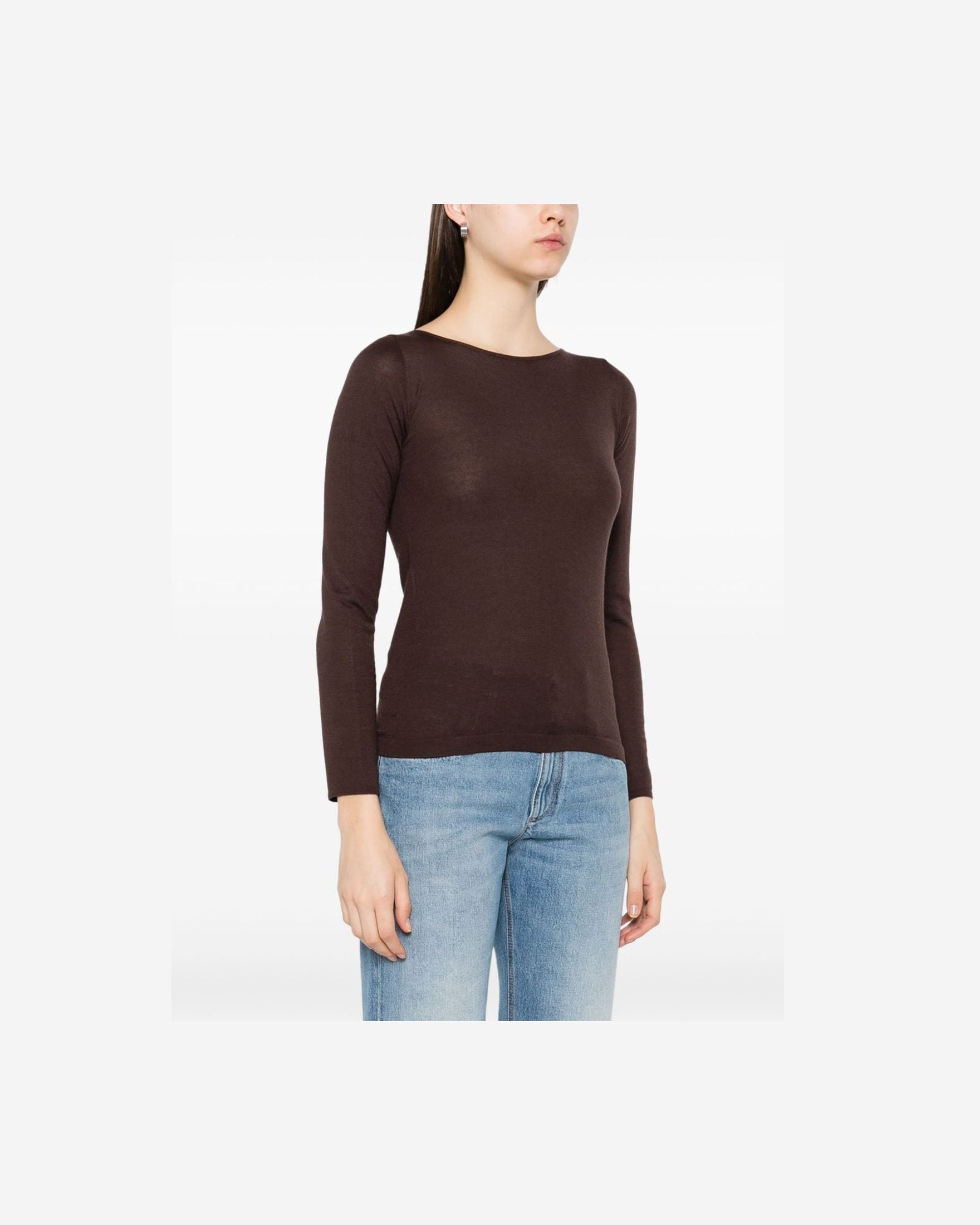 Brunello Cucinelli Brown Sweater Glam Steals