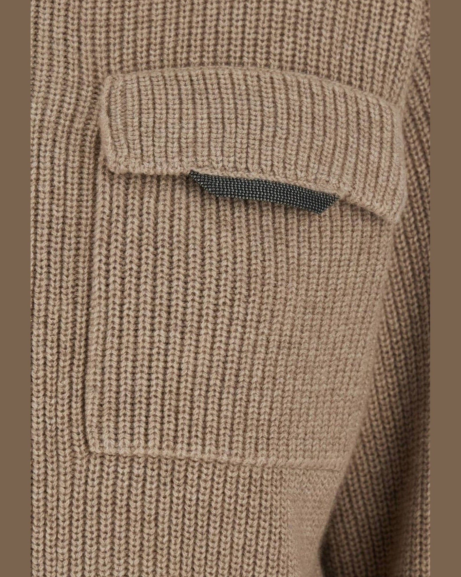 Brunello Cucinelli Brown Sweater Glam Steals