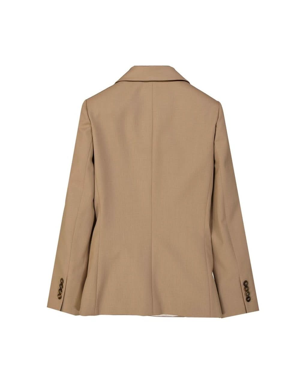 Brunello Cucinelli Brown Wool Coat Coats & Jackets
